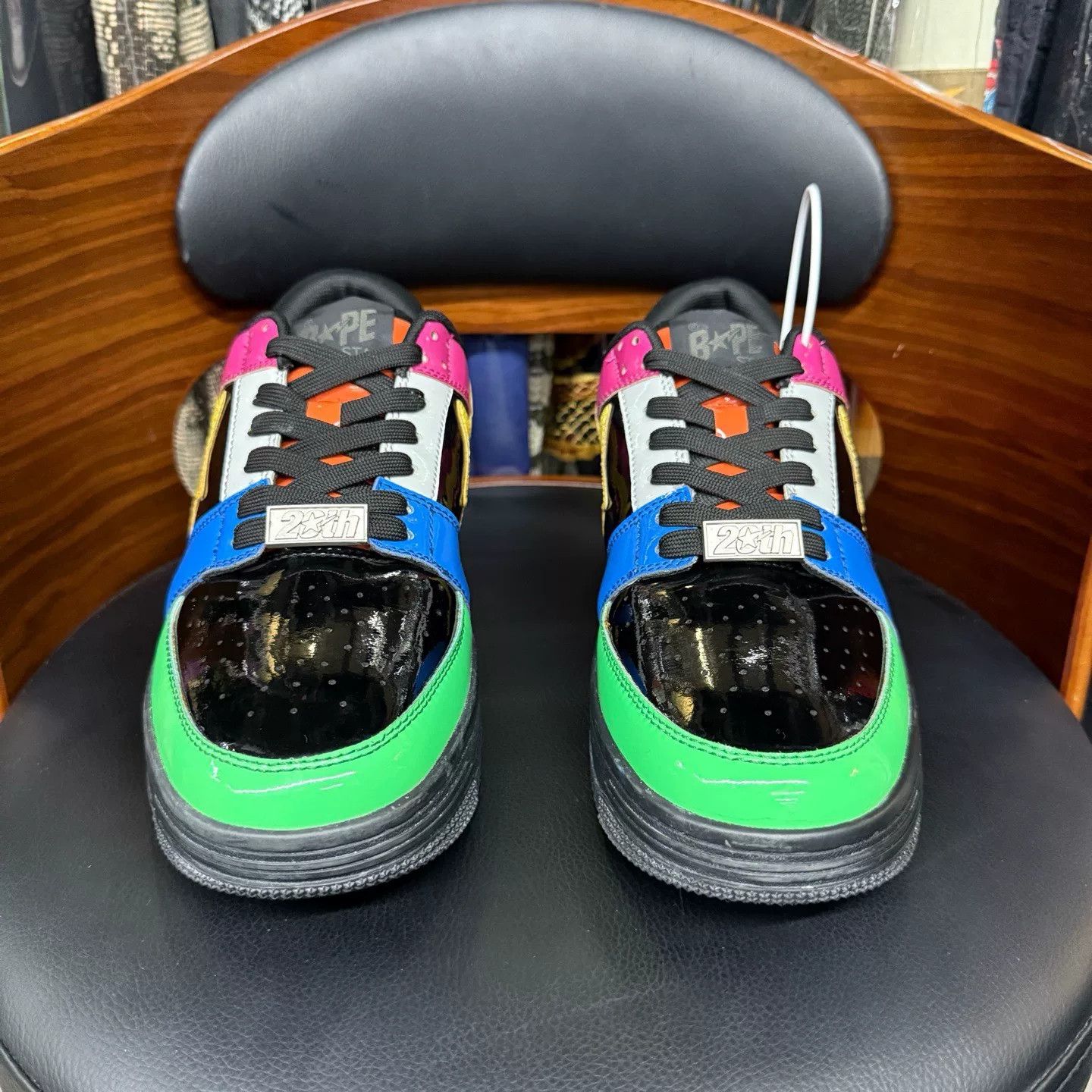 Bape Bape Limited Black Lowtop Sneakers 9 Men Size US 9 / EU 42 - 2 Thumbnail
