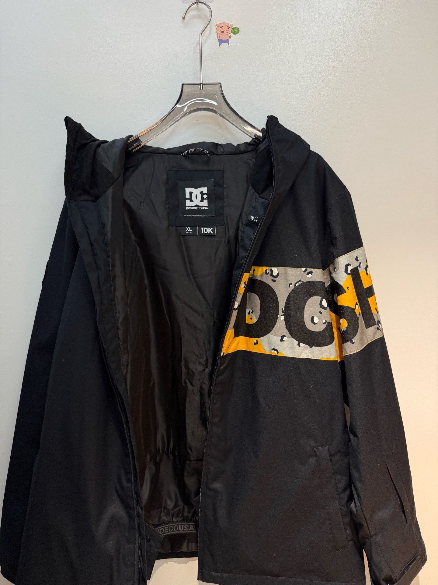 Other Camo Black Heavy Coat XL Men Size US XL / EU 56 / 4 - 2 Thumbnail
