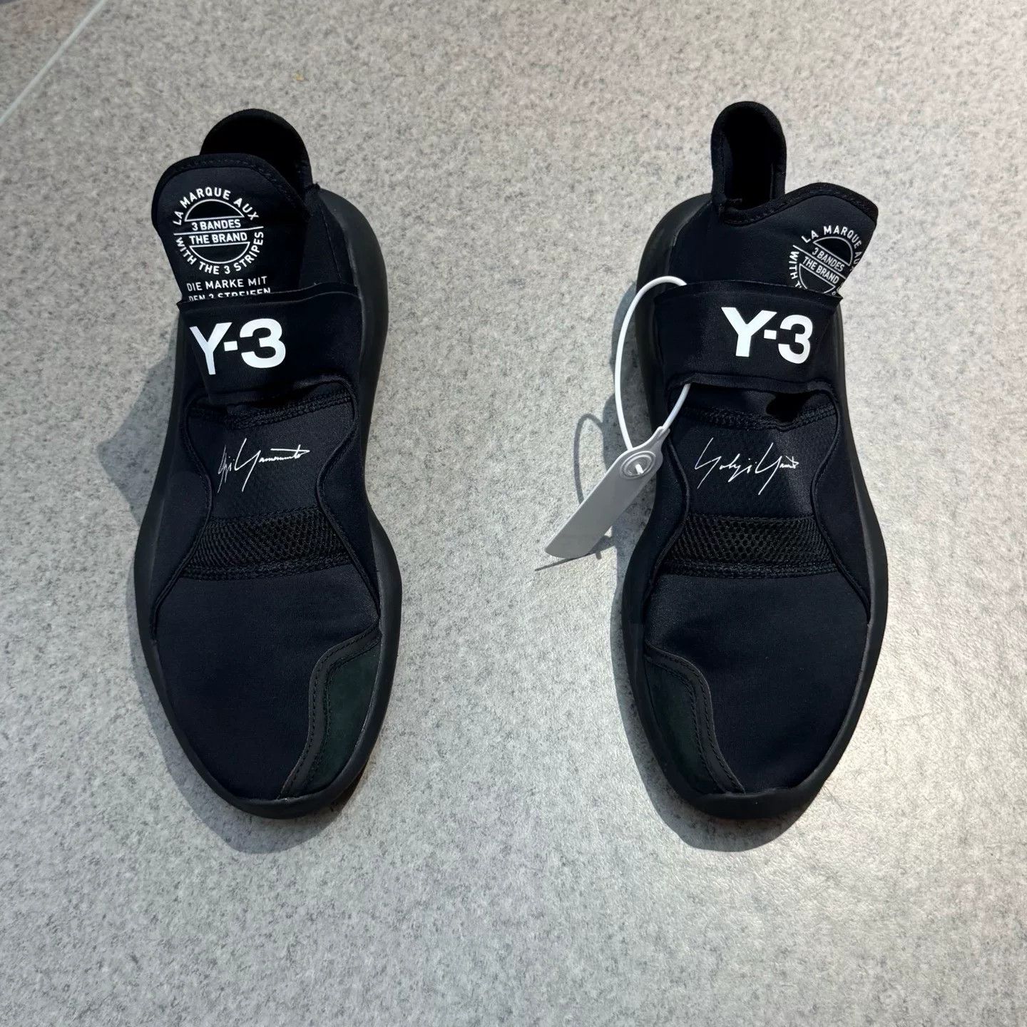 Y-3 Y-3 Black Lowtop Sneakers 42 Men Size US 9 / EU 42 - 5 Thumbnail