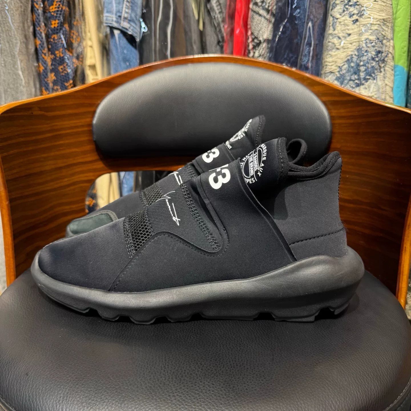 Y-3 Y-3 Black Lowtop Sneakers 42 Men Size US 9 / EU 42 - 6 Thumbnail