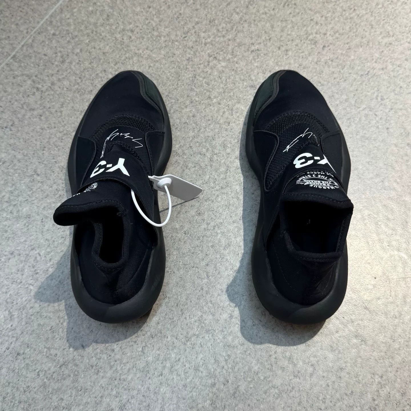Y-3 Y-3 Black Lowtop Sneakers 42 Men Size US 9 / EU 42 - 8 Thumbnail