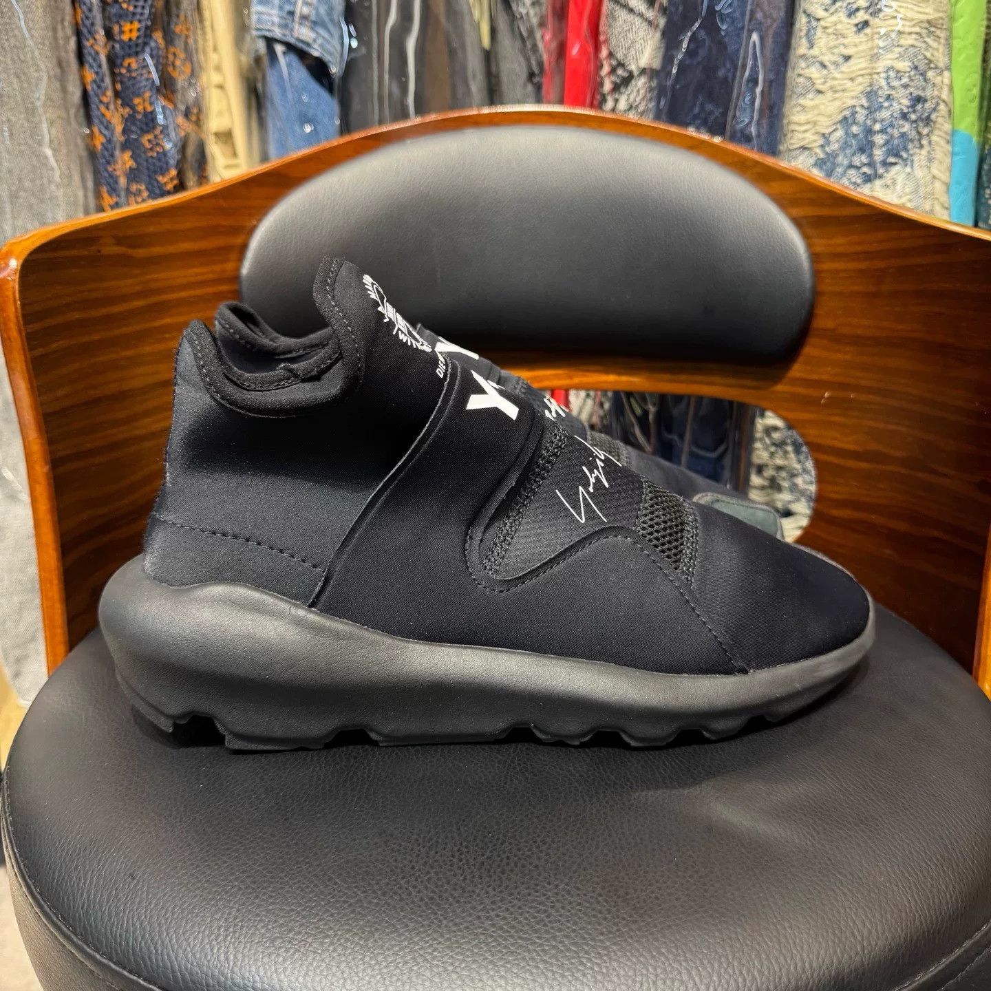Y-3 Y-3 Black Lowtop Sneakers 42 Men Size US 9 / EU 42 - 4 Thumbnail