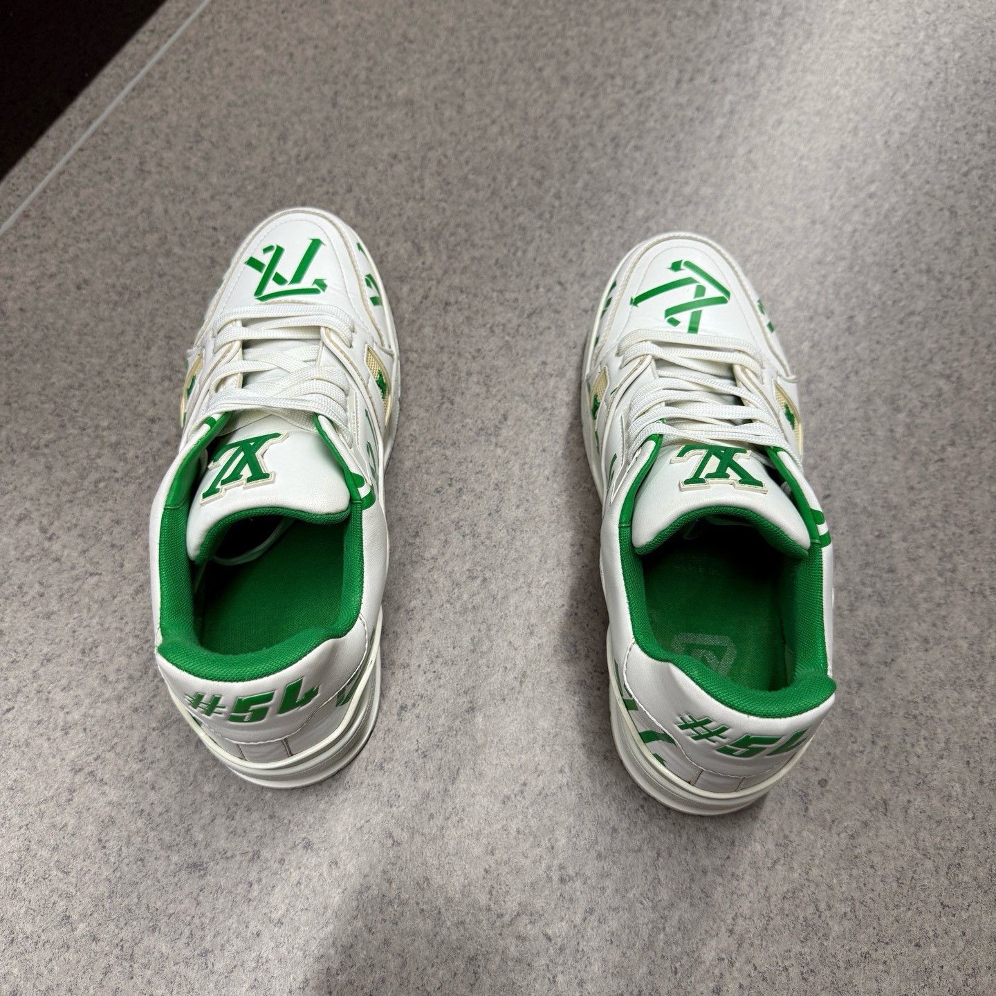 Louis Vuitton Louis Vuitton Training Green Lowtop Sneakers 41 Men Size US 8.5 / EU 41-42 - 8 Thumbnail