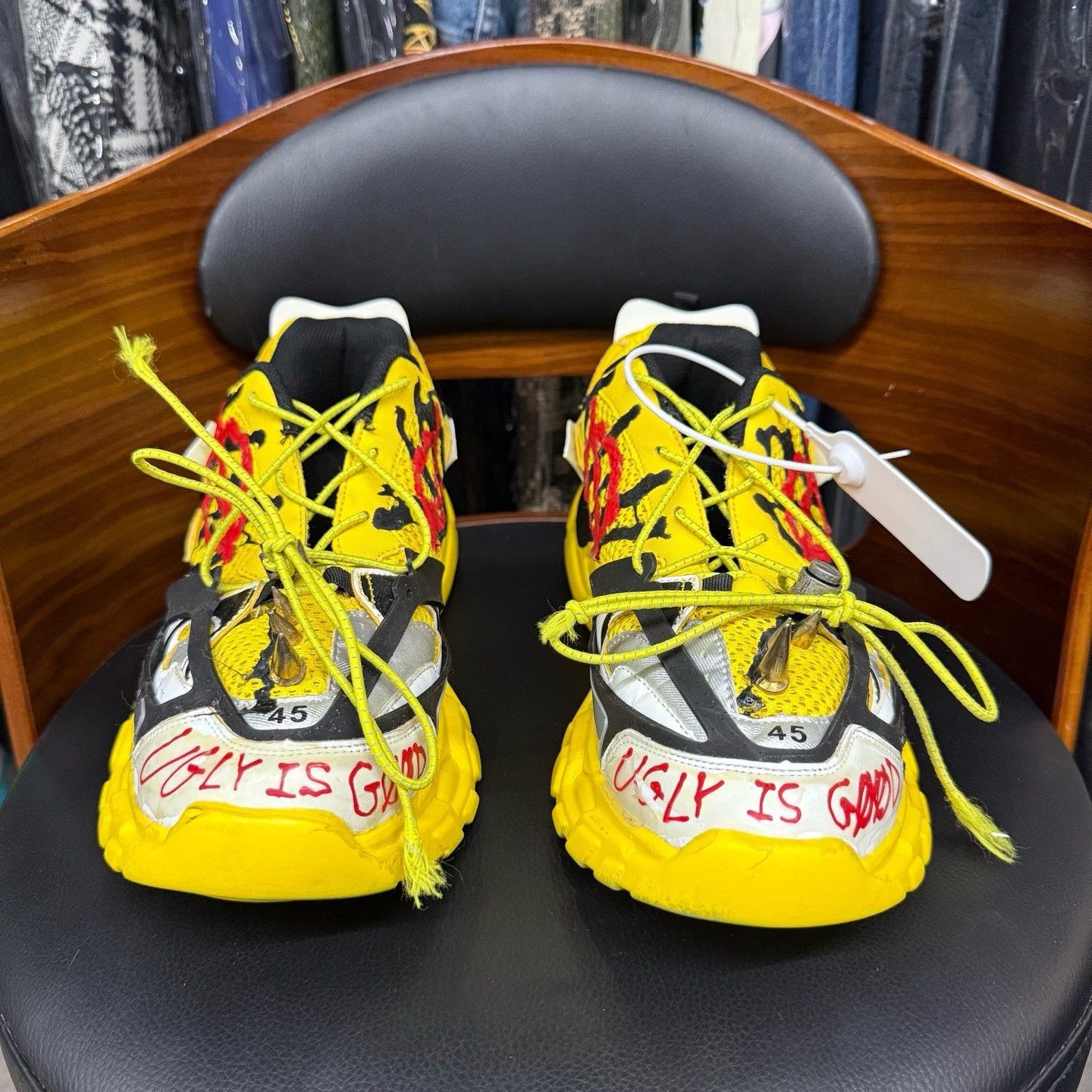 Other Yellow Lowtop Sneakers 43 Men Size US 10 / EU 43 - 2 Thumbnail
