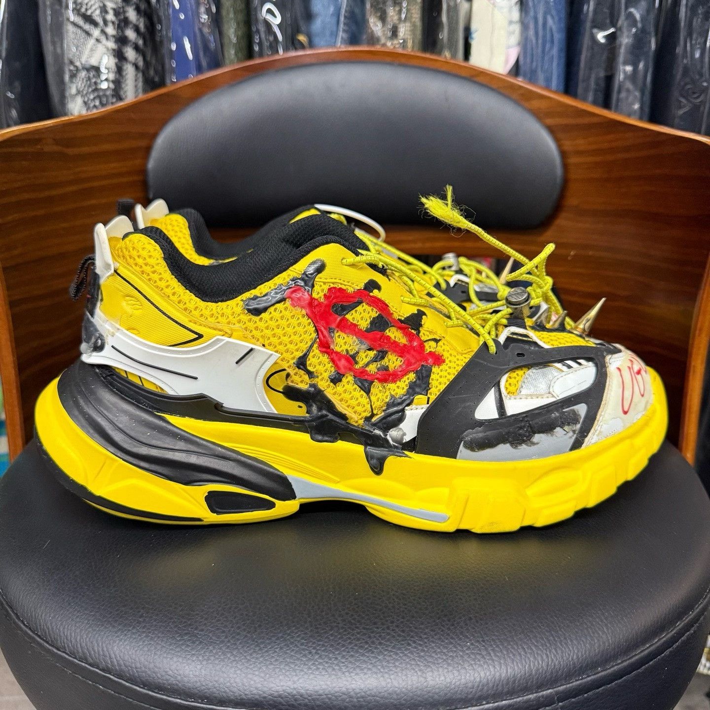 Other Yellow Lowtop Sneakers 43 Men Size US 10 / EU 43 - 4 Thumbnail