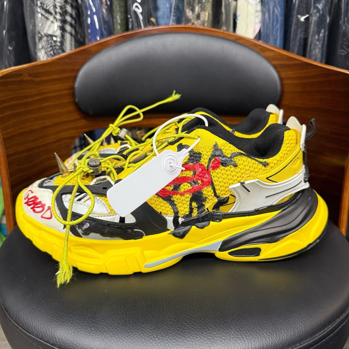 Other Yellow Lowtop Sneakers 43 Men Size US 10 / EU 43 - 5 Thumbnail