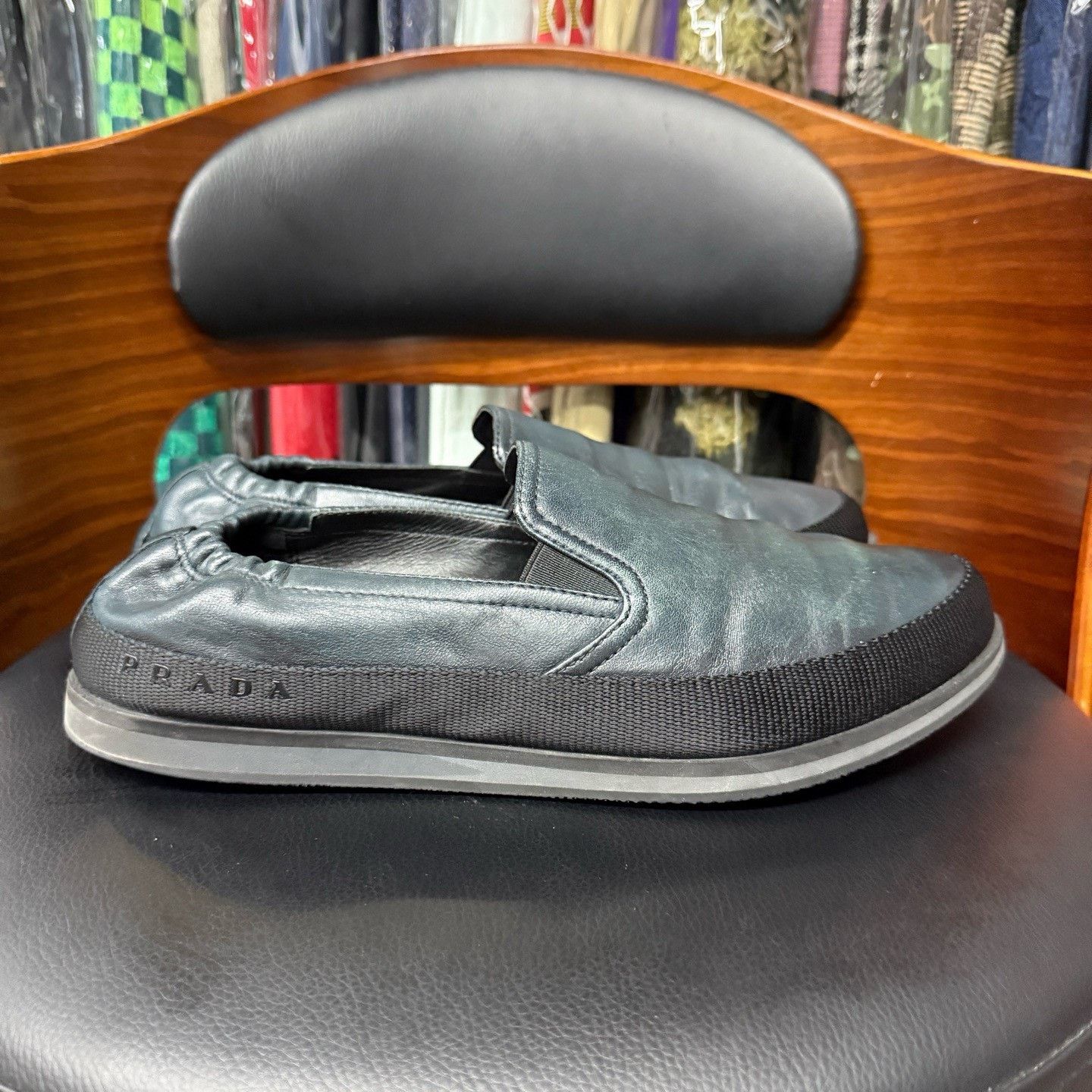 Prada Prada Casual Blue Lowtop Sneakers 41 Men Size US 8.5 / EU 41-42 - 4 Thumbnail