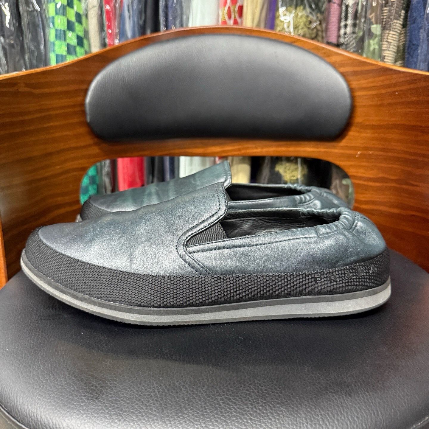 Prada Prada Casual Blue Lowtop Sneakers 41 Men Size US 8.5 / EU 41-42 - 6 Thumbnail