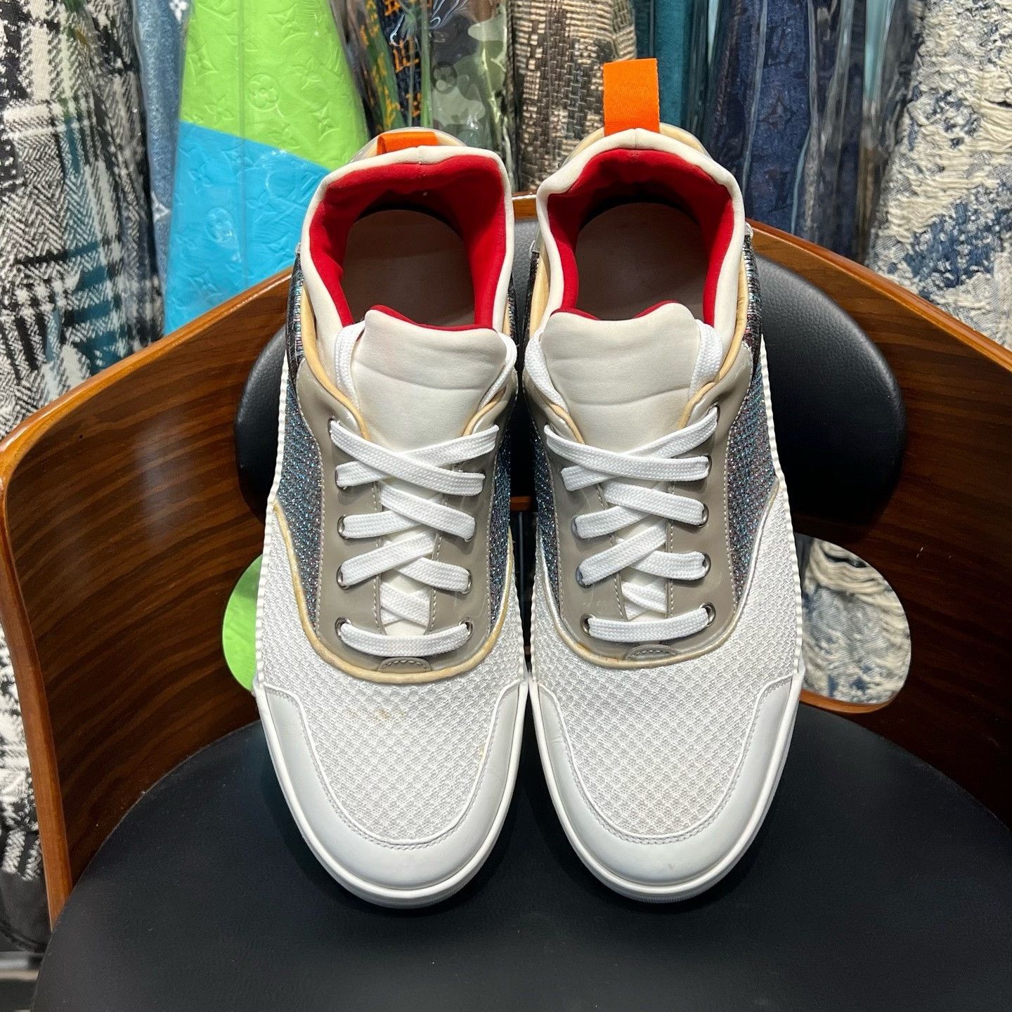 Christian Louboutin Christian Louboutin Blue Lowtop Sneakers 44 Men Size US 10.5 / EU 43-44 - 5 Thumbnail