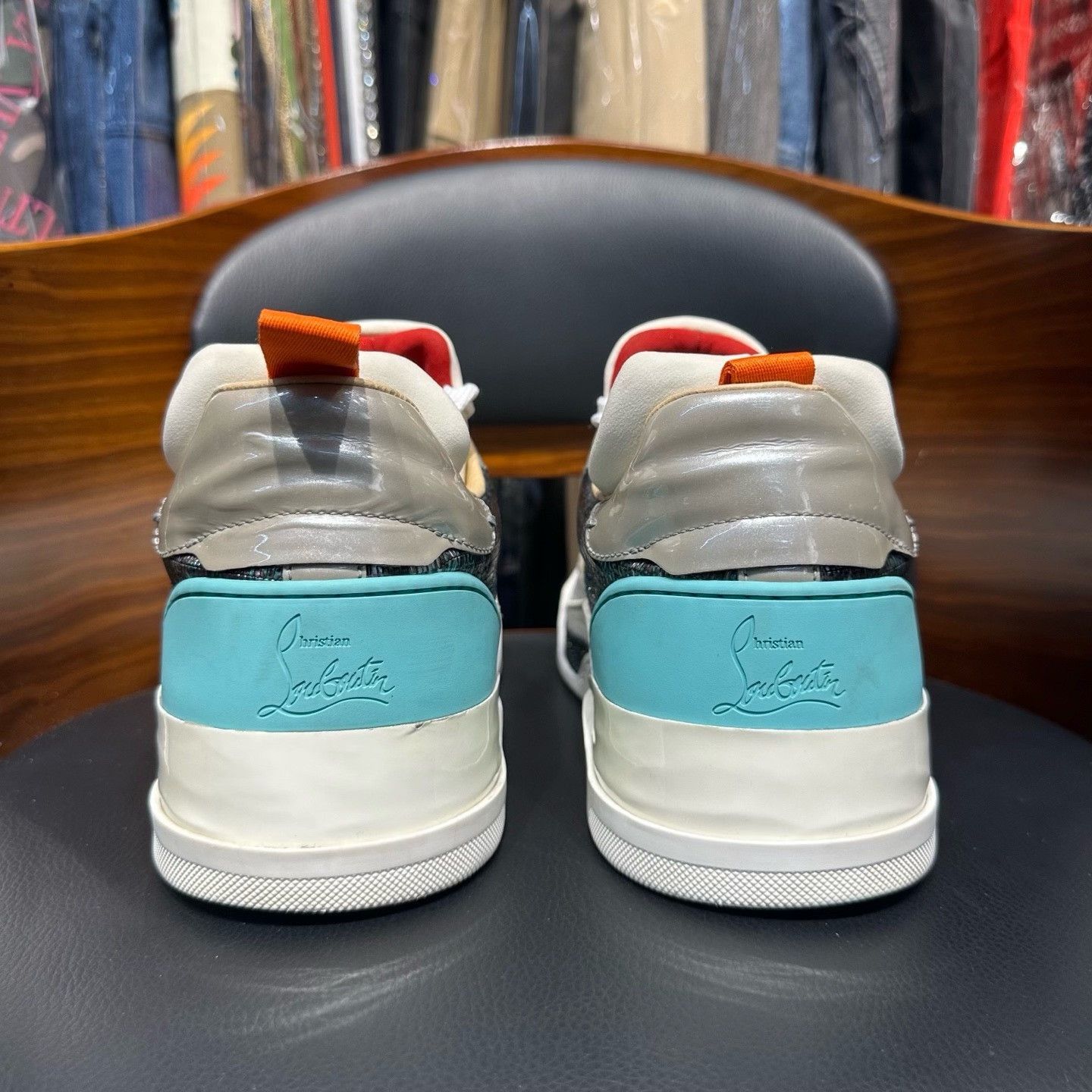 Christian Louboutin Christian Louboutin Blue Lowtop Sneakers 44 Men Size US 10.5 / EU 43-44 - 3 Thumbnail