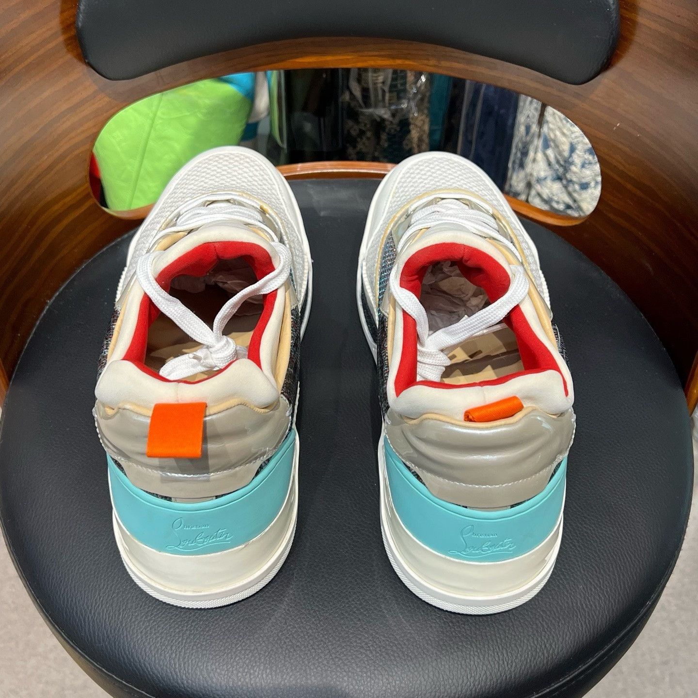 Christian Louboutin Christian Louboutin Blue Lowtop Sneakers 44 Men Size US 10.5 / EU 43-44 - 7 Thumbnail