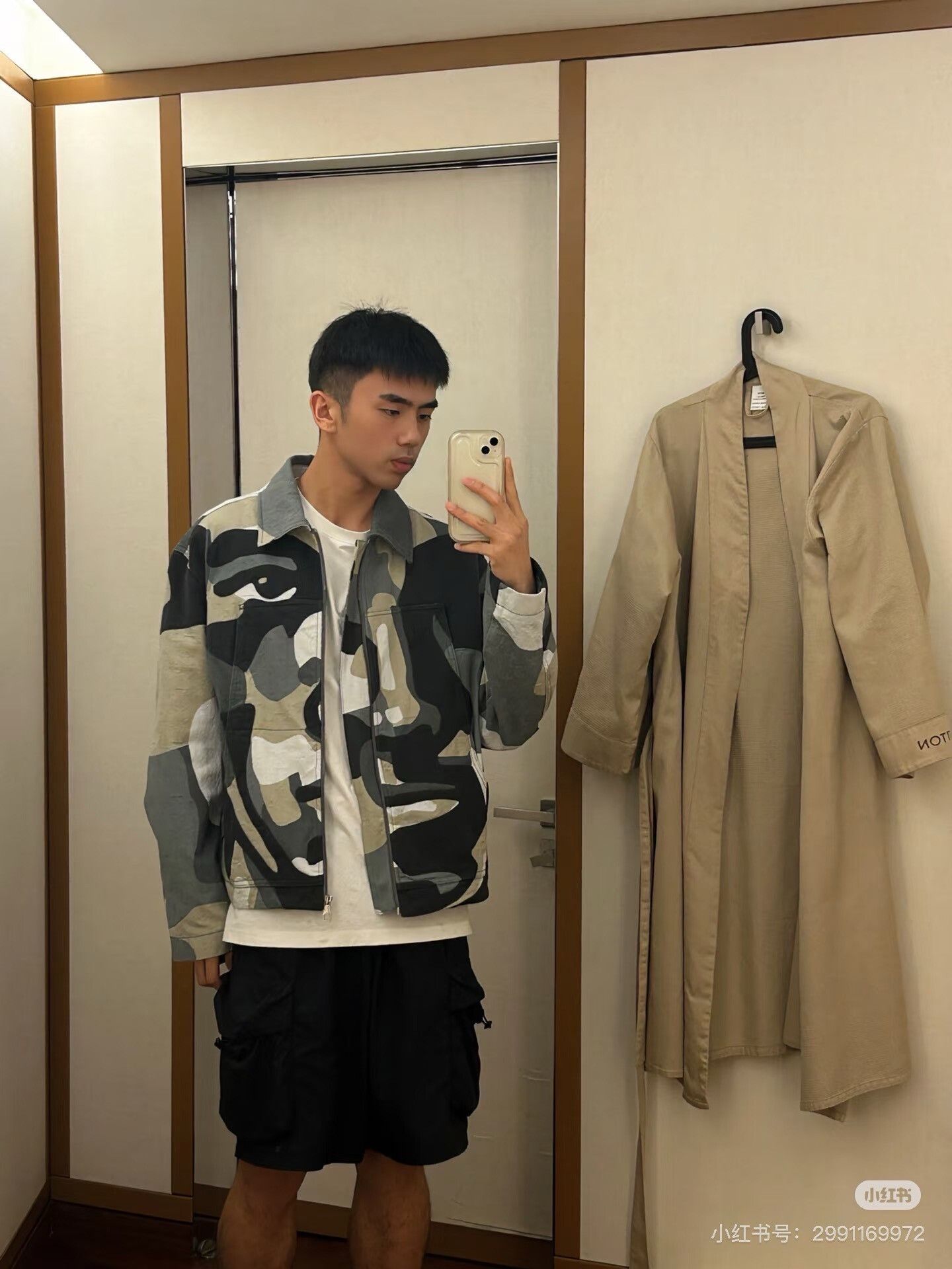 Louis Vuitton Louis Vuitton Denim Camo Black Light Jacket 50 Men Size US XL / EU 56 / 4 - 6 Thumbnail