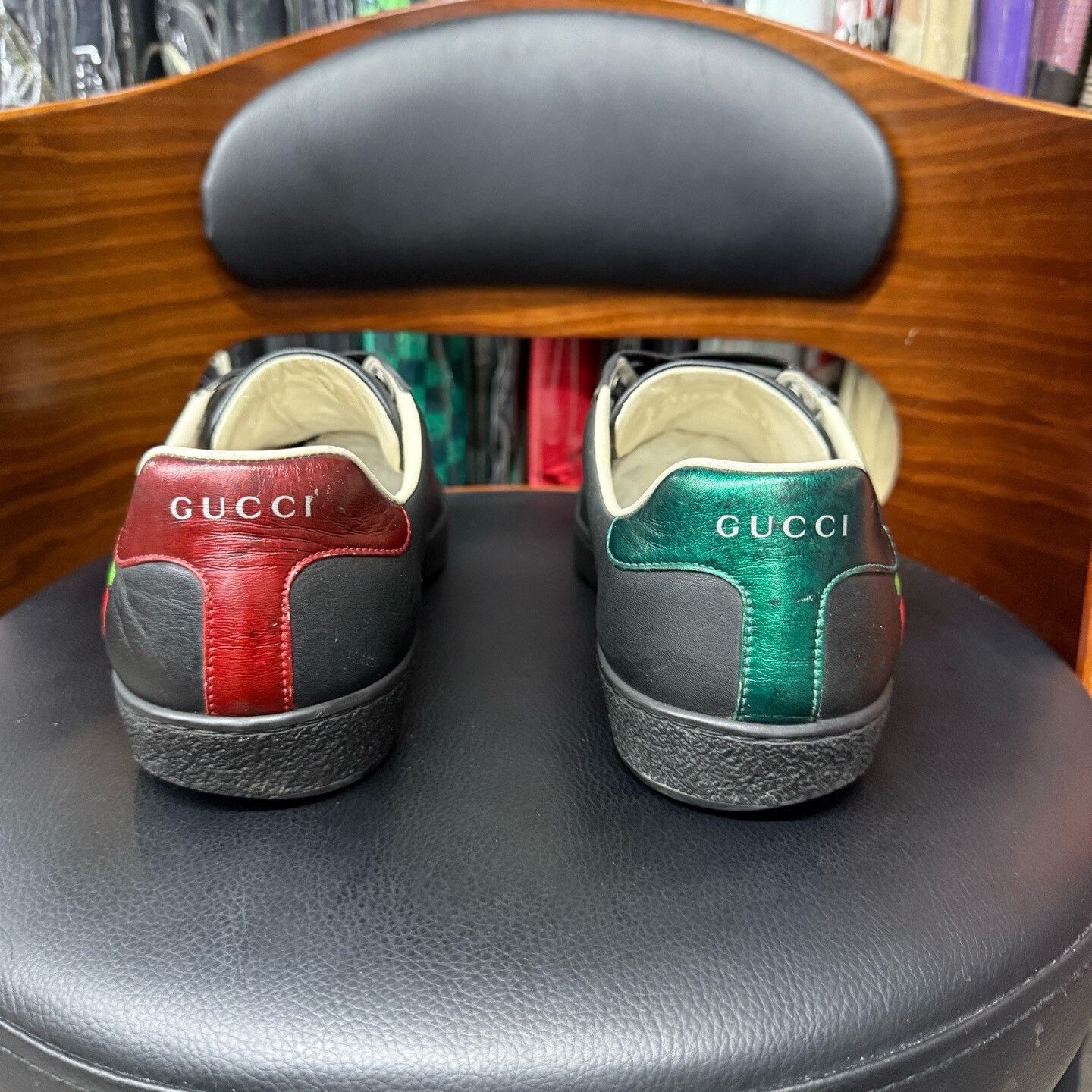 Gucci Gucci Casual Black Lowtop Sneakers 40 Men Size US 7.5 / EU 40-41 - 3 Thumbnail