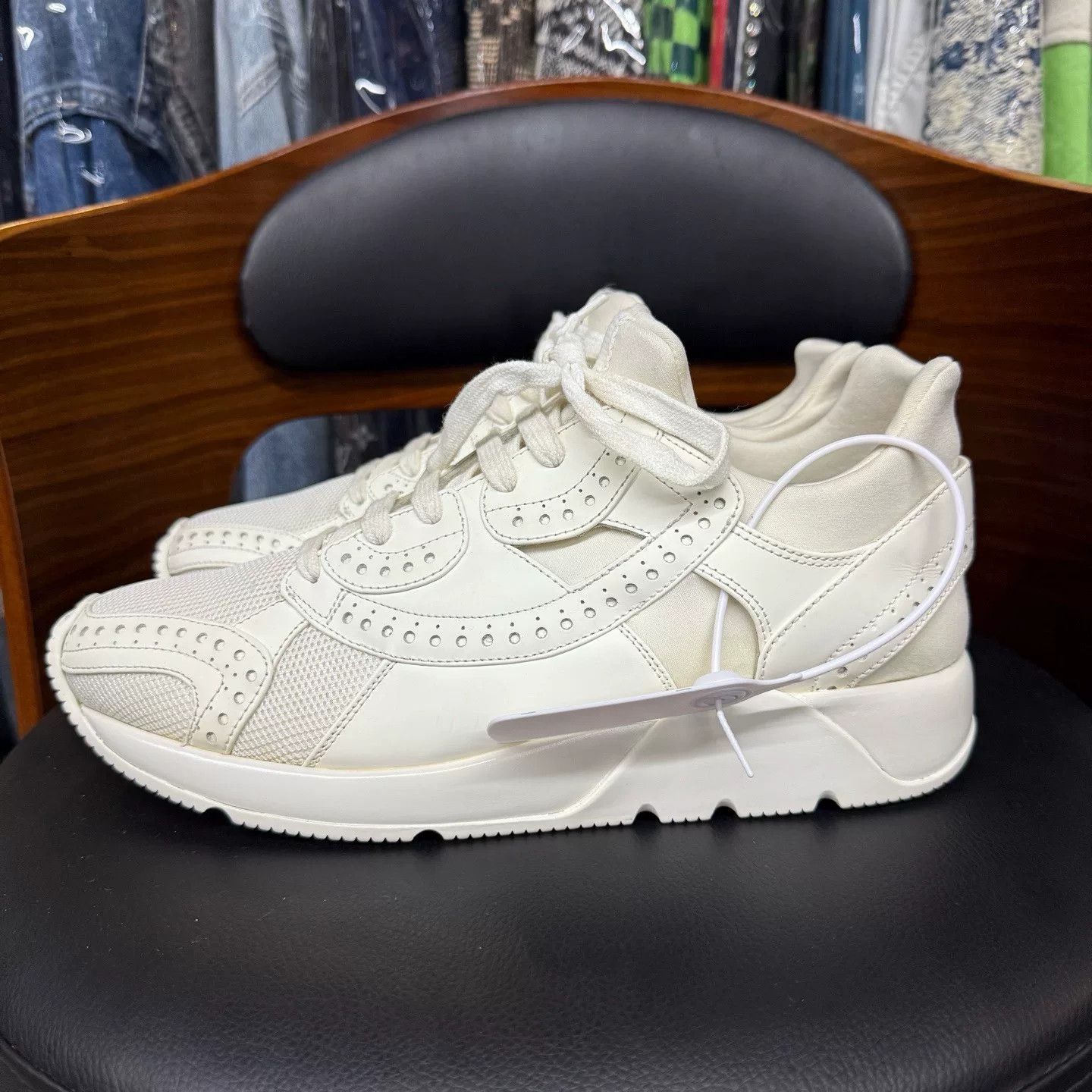 Dior Dior White Lowtop Sneakers 40 Men Size US 7.5 / EU 40-41 - 6 Thumbnail