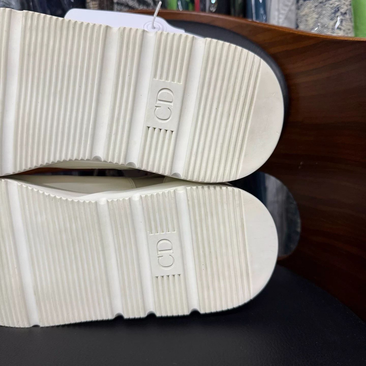 Dior Dior White Lowtop Sneakers 40 Men Size US 7.5 / EU 40-41 - 9 Thumbnail