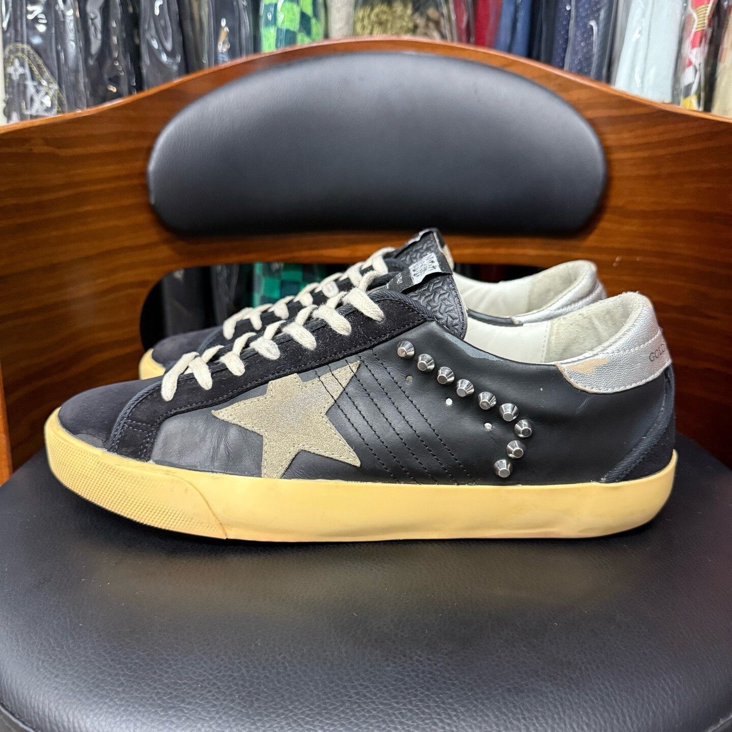 Golden Goose Golden Goose Distressed Yellow Lowtop Sneakers 41 Men Size US 8.5 / EU 41-42 - 6 Thumbnail