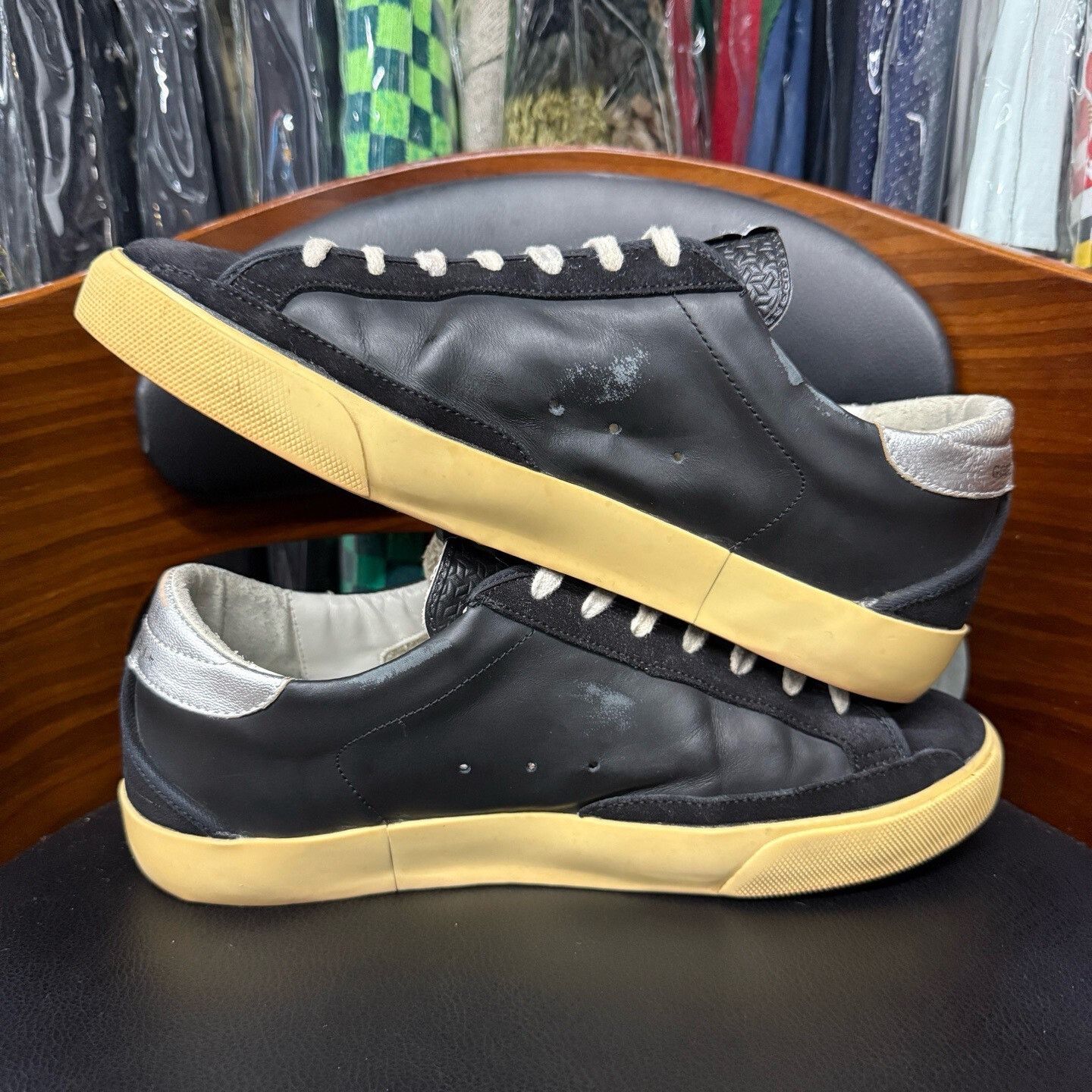 Golden Goose Golden Goose Distressed Yellow Lowtop Sneakers 41 Men Size US 8.5 / EU 41-42 - 7 Thumbnail