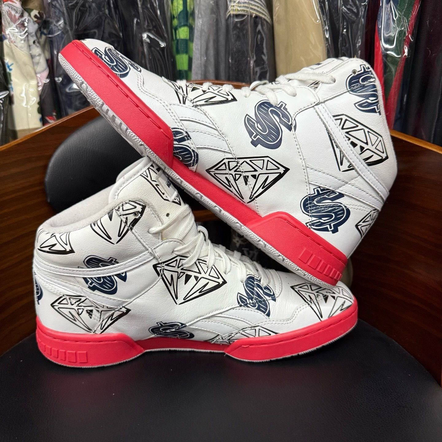 Other Graphic Pink Lowtop Sneakers 42 Men Size US 9 / EU 42 - 7 Thumbnail