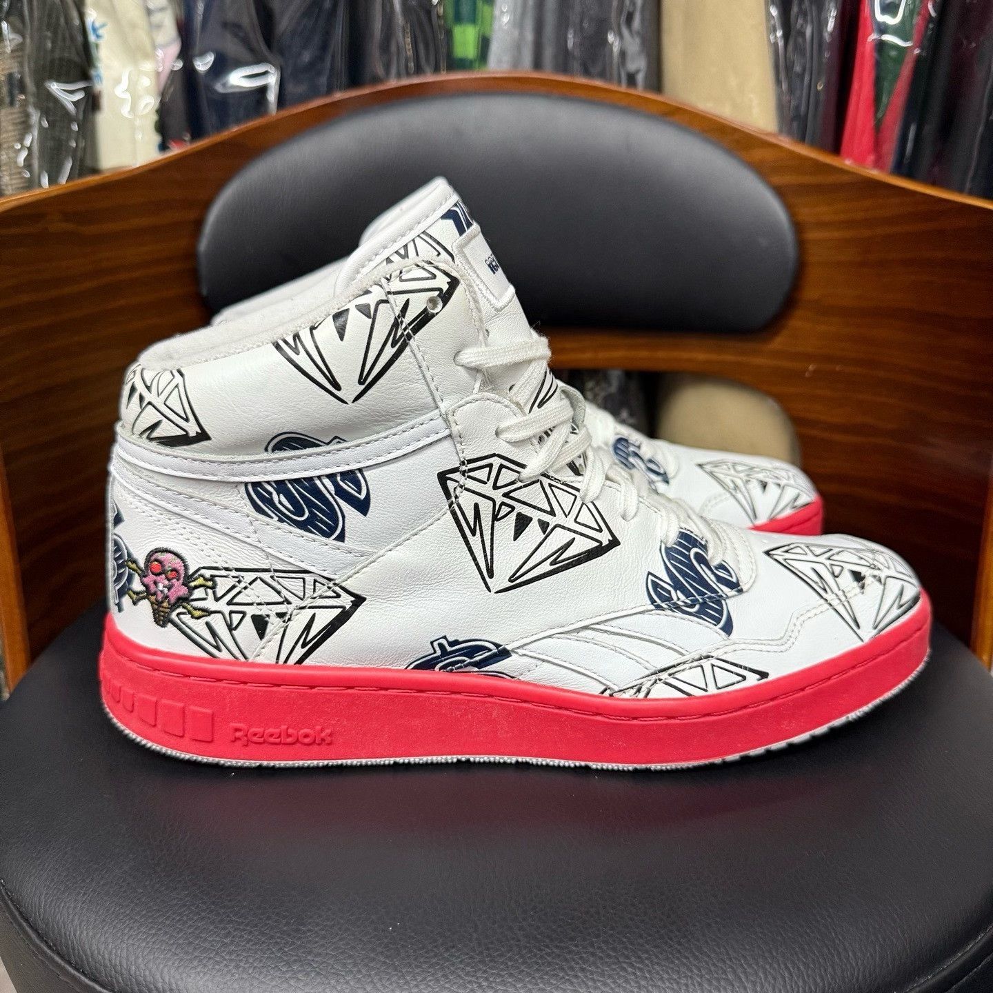 Other Graphic Pink Lowtop Sneakers 42 Men Size US 9 / EU 42 - 4 Thumbnail