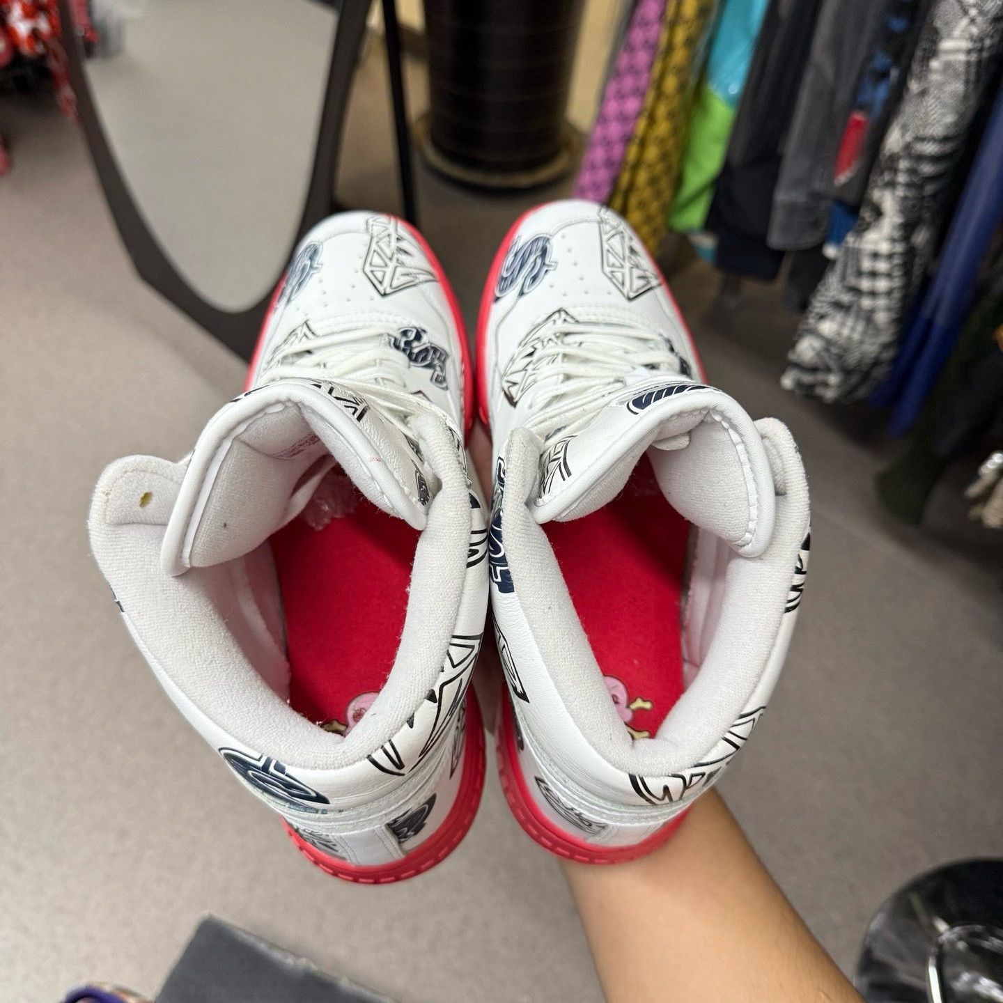 Other Graphic Pink Lowtop Sneakers 42 Men Size US 9 / EU 42 - 8 Thumbnail