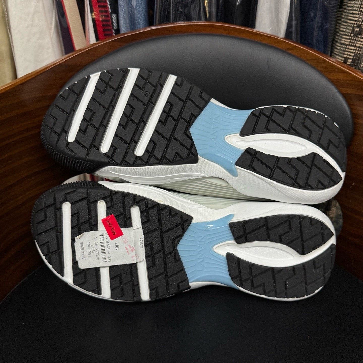 Lanvin Lanvin White Lowtop Sneakers 40 Men Size US 7.5 / EU 40-41 - 9 Thumbnail