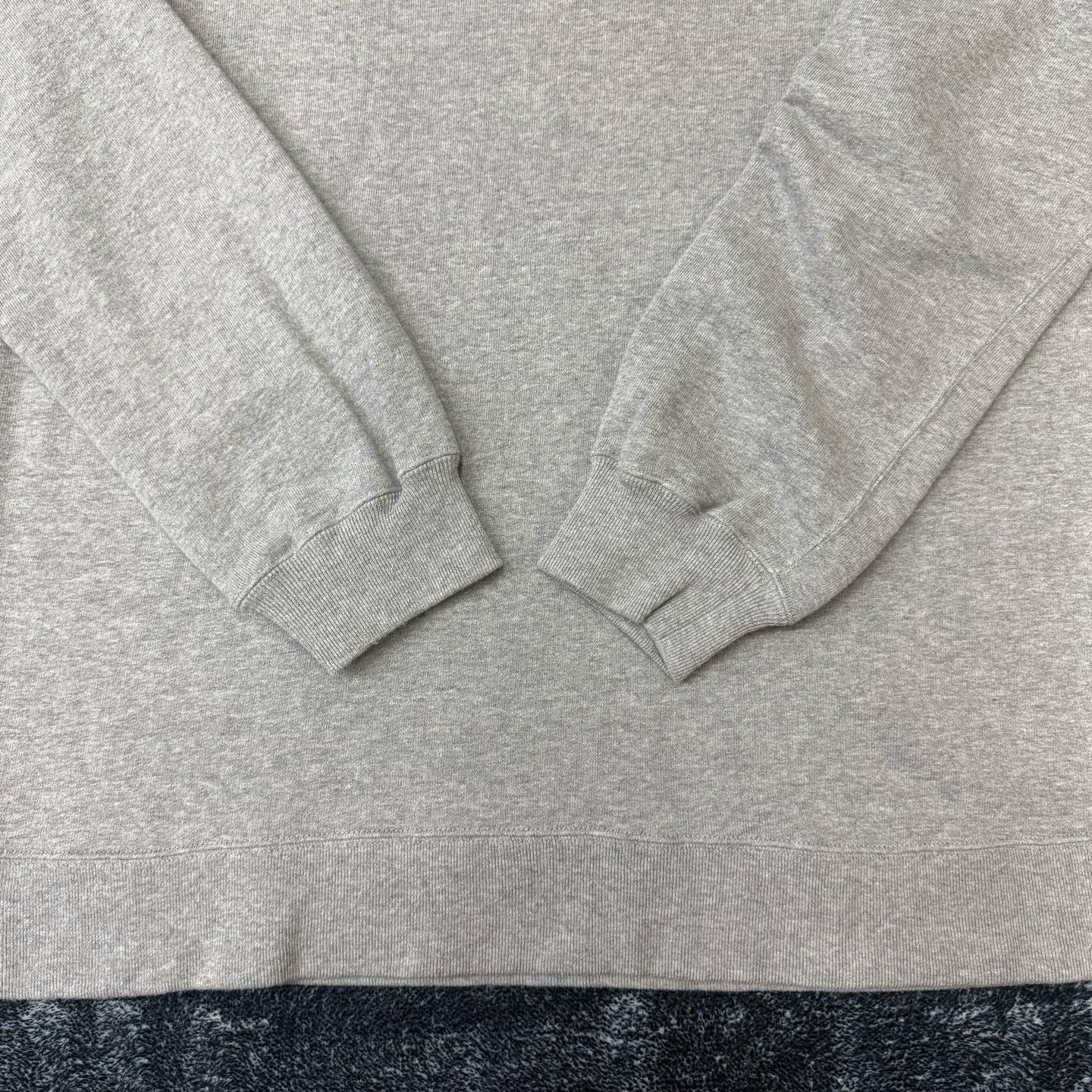 Needles Needles Embroidered Gray Hoodie M Men Size US M / EU 48-50 / 2 - 2 Thumbnail