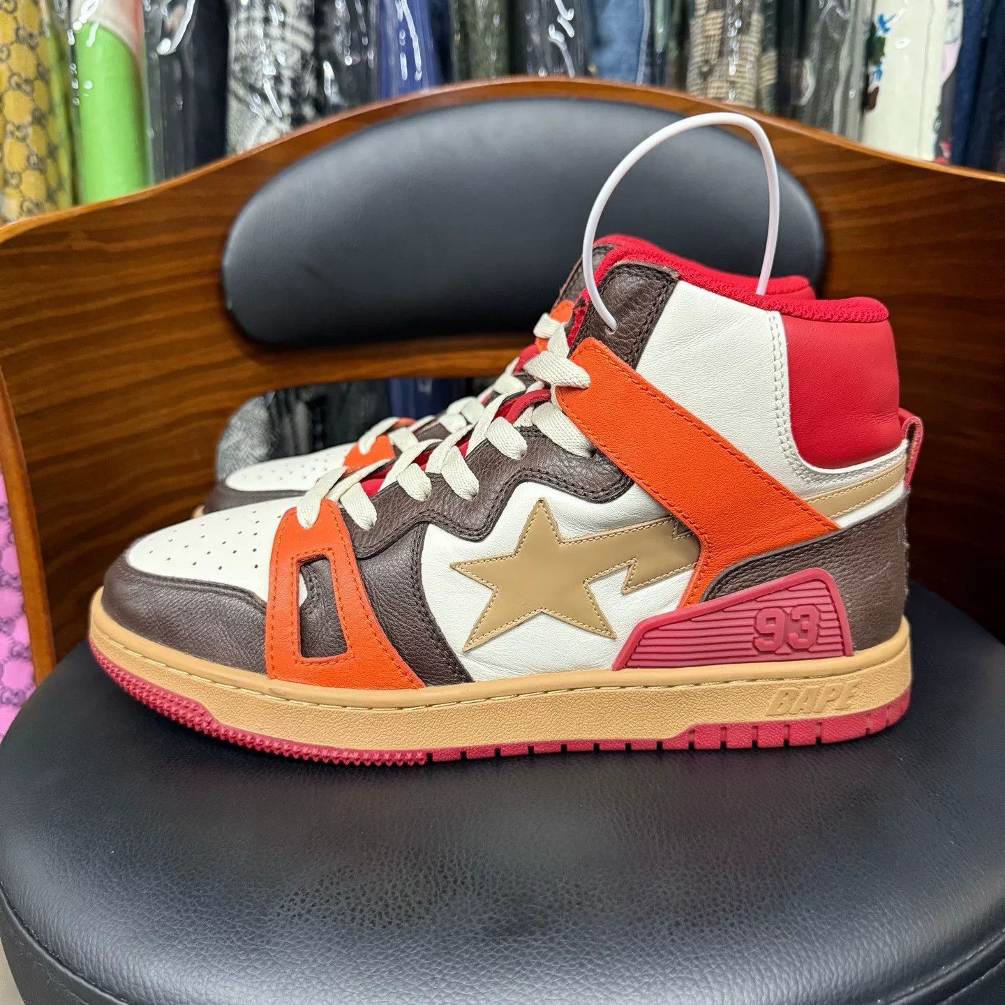 Bape Bape Beige Lowtop Sneakers 9 Men Size US 9 / EU 42 - 5 Thumbnail
