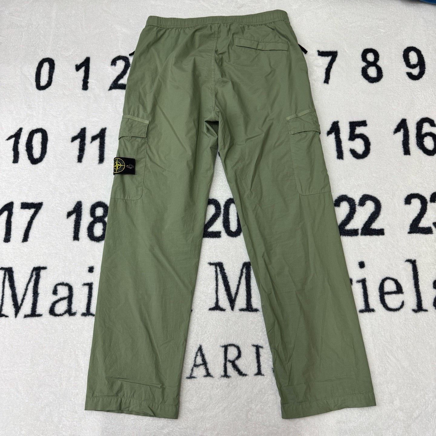 Stone Island Stone Island Straight Green Casual Pants 33 Men Size US 33 - 2 Thumbnail