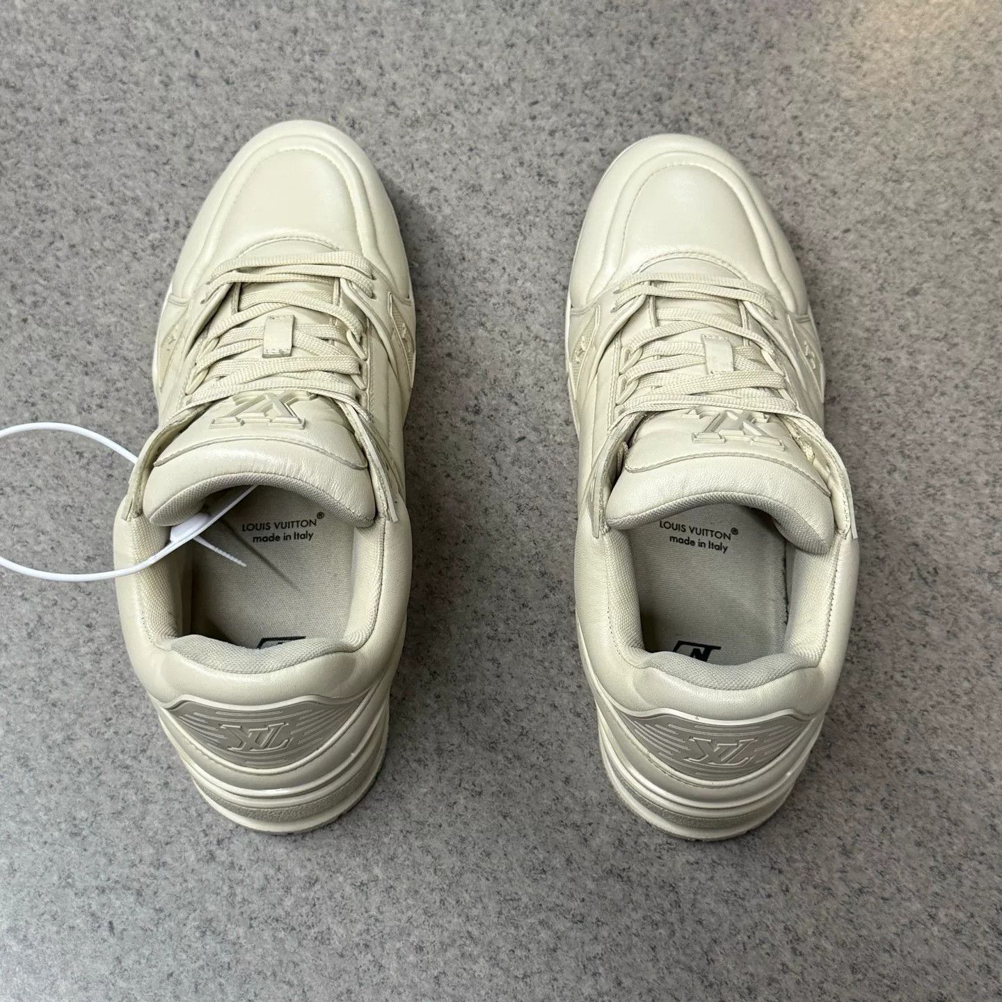 Louis Vuitton Louis Vuitton Training Beige Lowtop Sneakers 42 Men Size US 9 / EU 42 - 8 Thumbnail