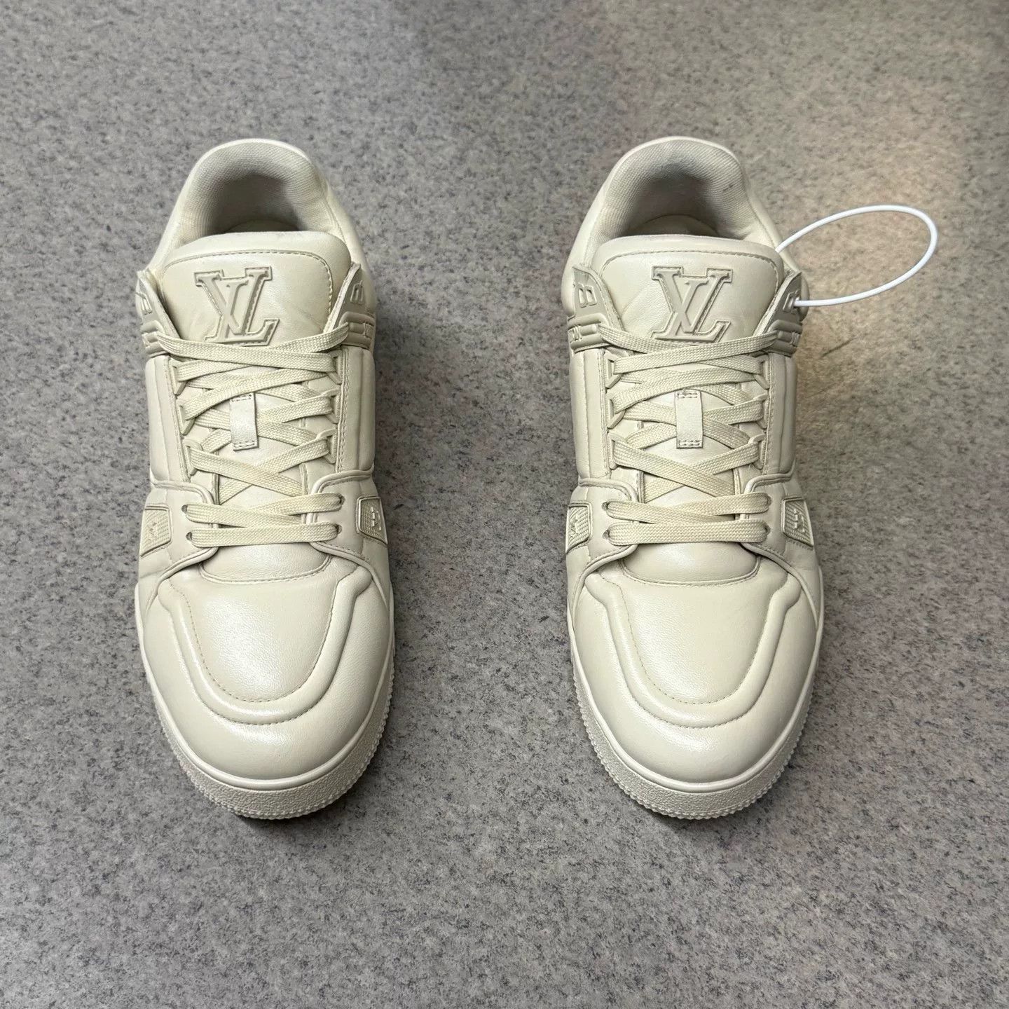 Louis Vuitton Louis Vuitton Training Beige Lowtop Sneakers 42 Men Size US 9 / EU 42 - 5 Thumbnail