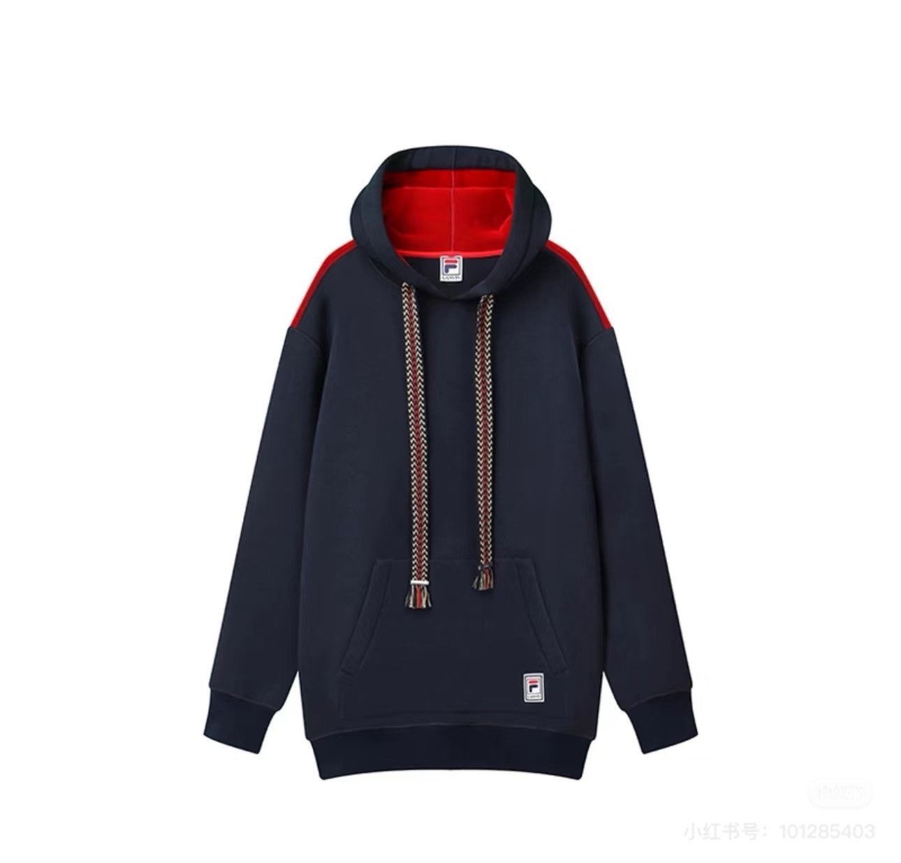 Other Patchwork Blue Hoodie L Men Size US L / EU 52-54 / 3 - 7 Thumbnail