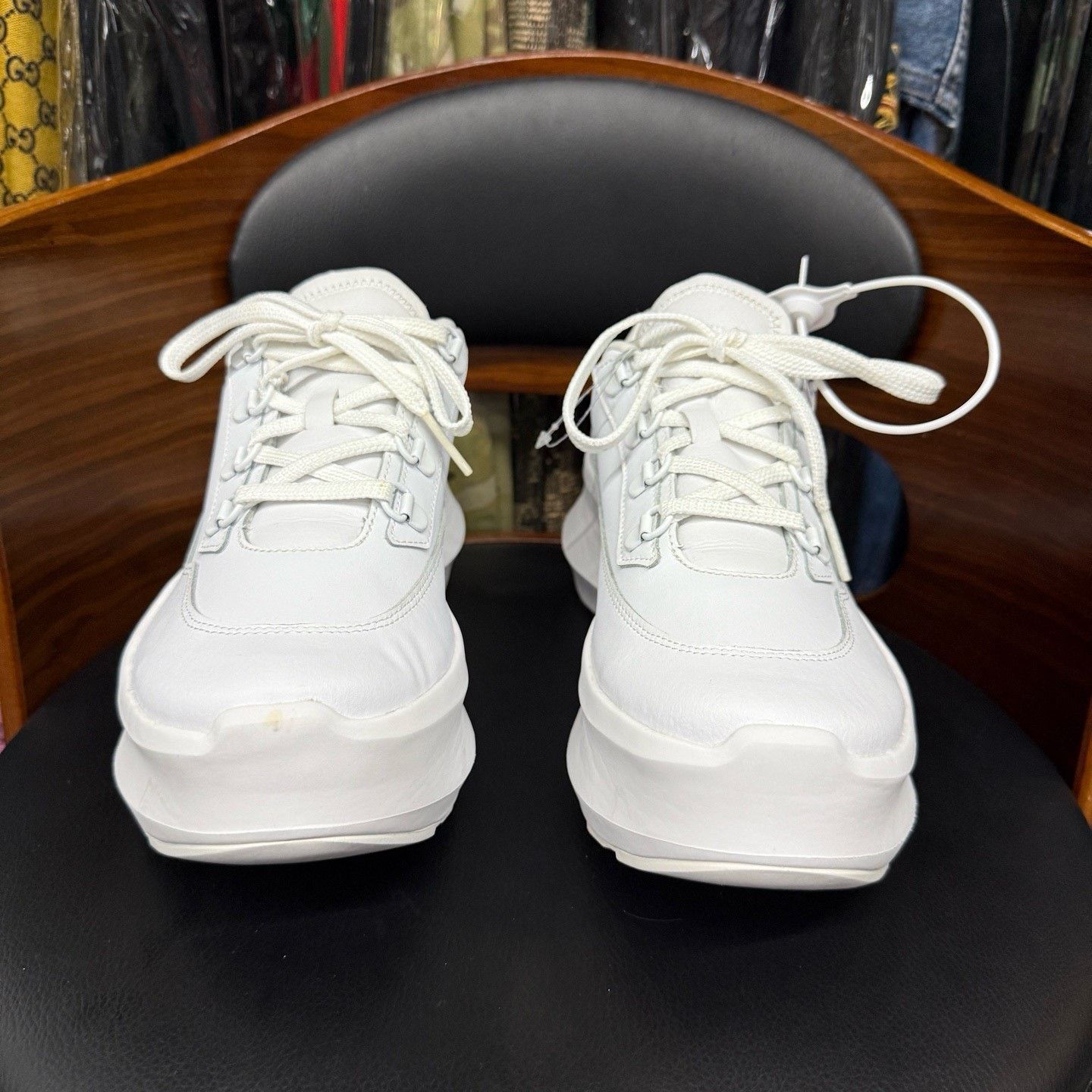 Salomon Comme des Garçons Collab White Hoodie 41 Men Size US M / EU 48-50 / 2 - 2 Thumbnail