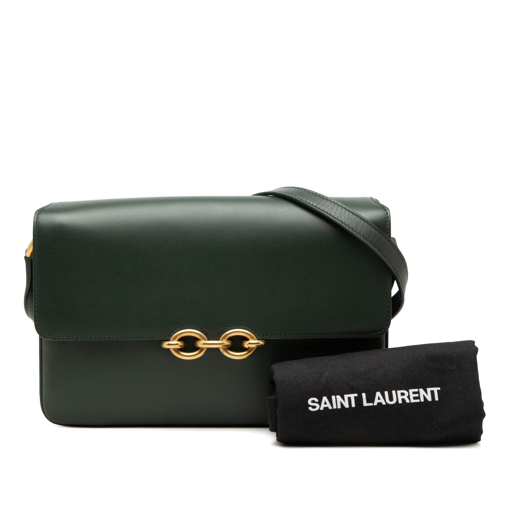 Saint Laurent Paris Smooth Calfskin Le Maillon Crossbody Size ONE SIZE - 8 Thumbnail