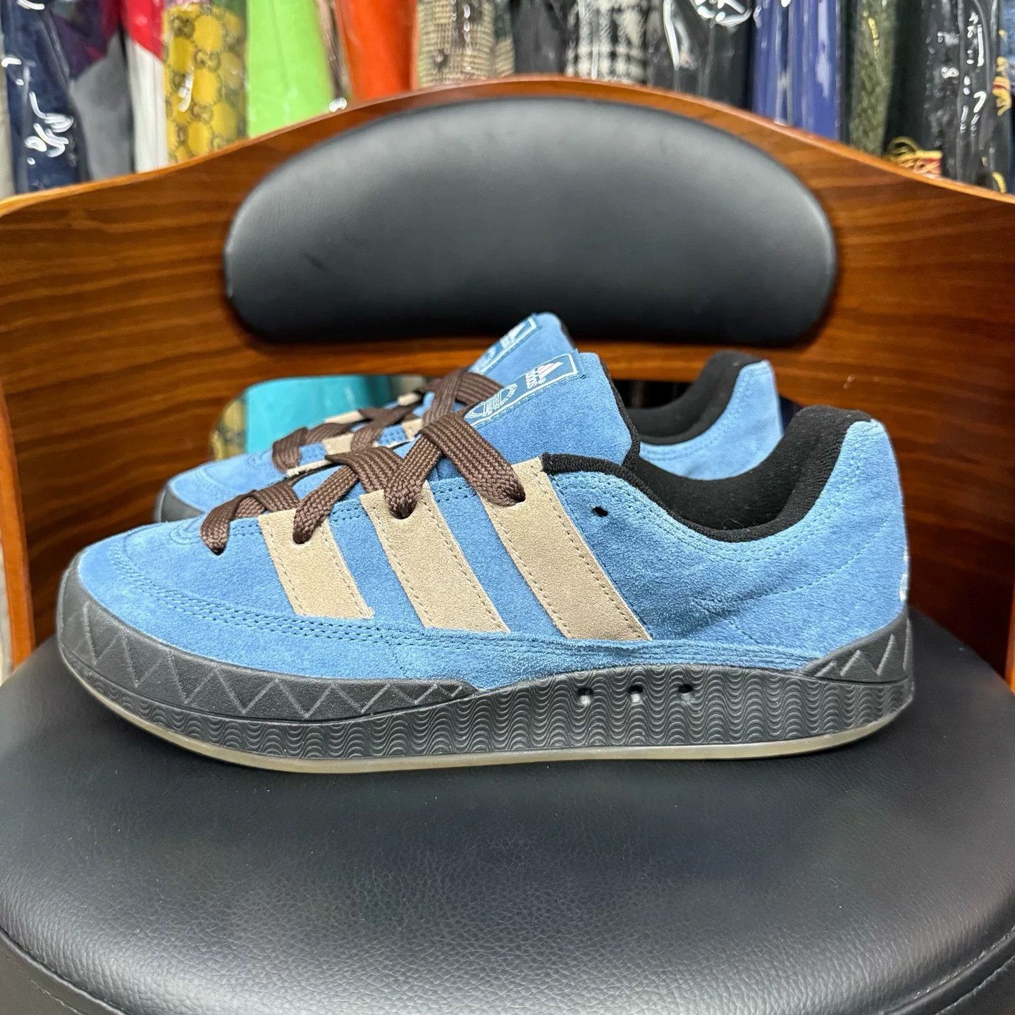 Adidas Adidas Brown Lowtop Sneakers 42 Men Size US 9 / EU 42 - 6 Thumbnail