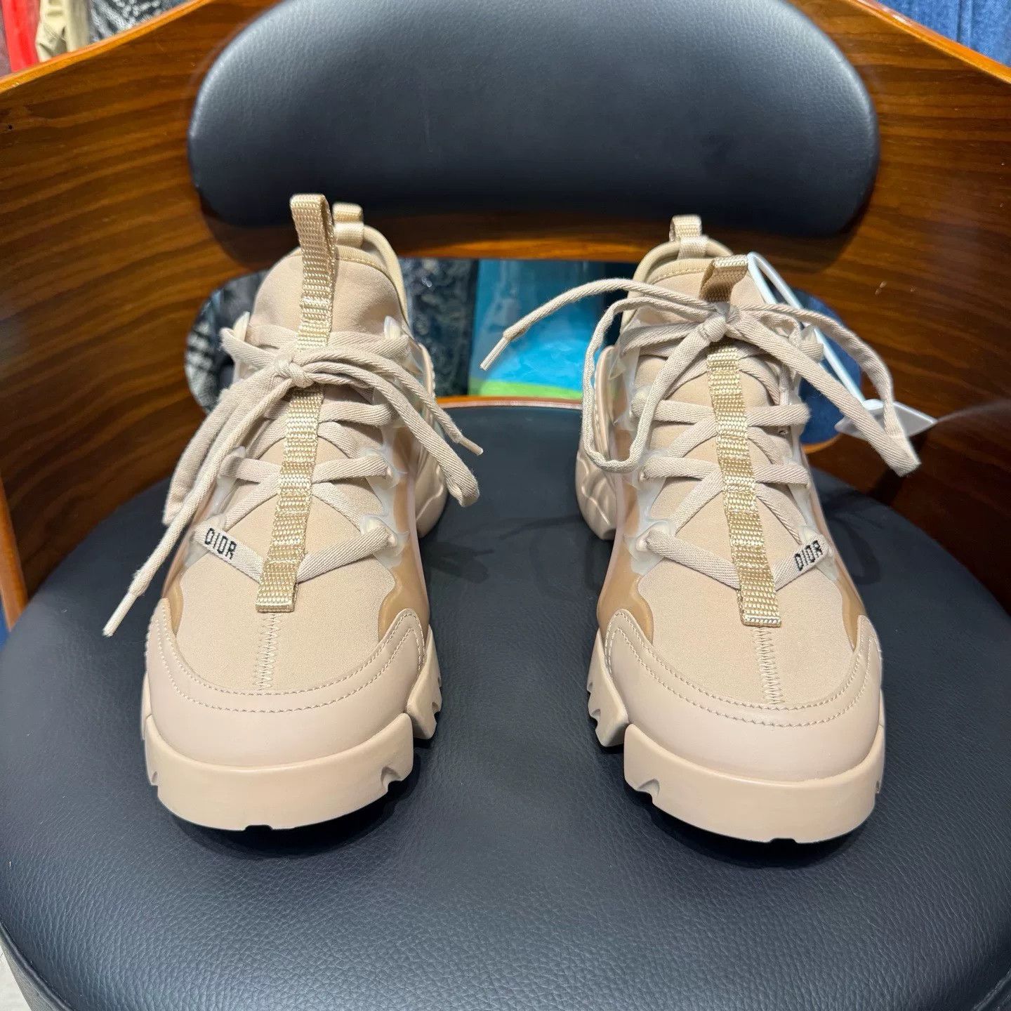 Dior Dior Leather Lowtop Sneakers 36 Women Size US 6 / IT 36 - 2 Thumbnail