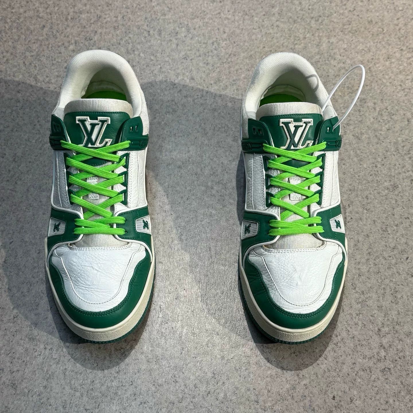 Louis Vuitton Louis Vuitton Training Green Lowtop Sneakers 41 Men Size US 8.5 / EU 41-42 - 5 Thumbnail