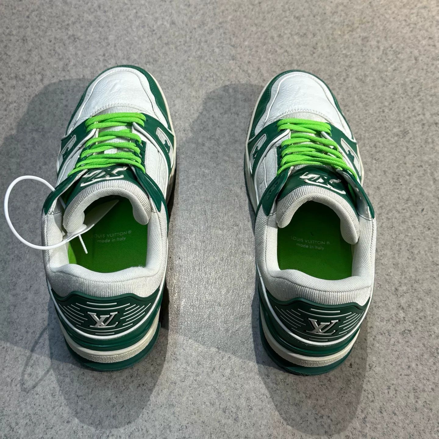 Louis Vuitton Louis Vuitton Training Green Lowtop Sneakers 41 Men Size US 8.5 / EU 41-42 - 8 Thumbnail