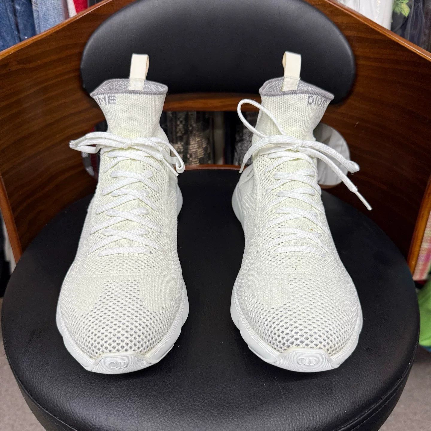 Dior Dior Casual White Lowtop Sneakers 23 Men Size US 10 / EU 43 - 2 Thumbnail