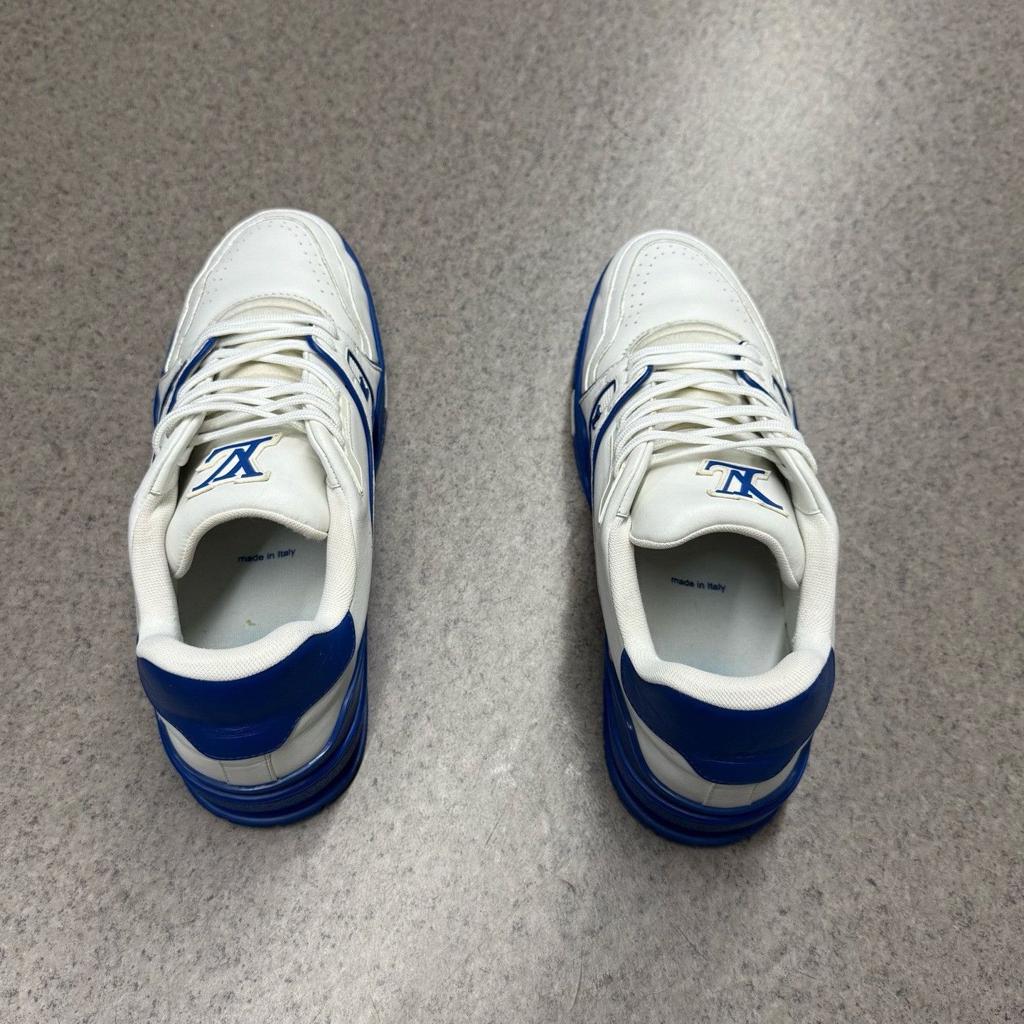 Louis Vuitton Louis Vuitton Training Blue Lowtop Sneakers 42 Men Size US 9 / EU 42 - 8 Thumbnail