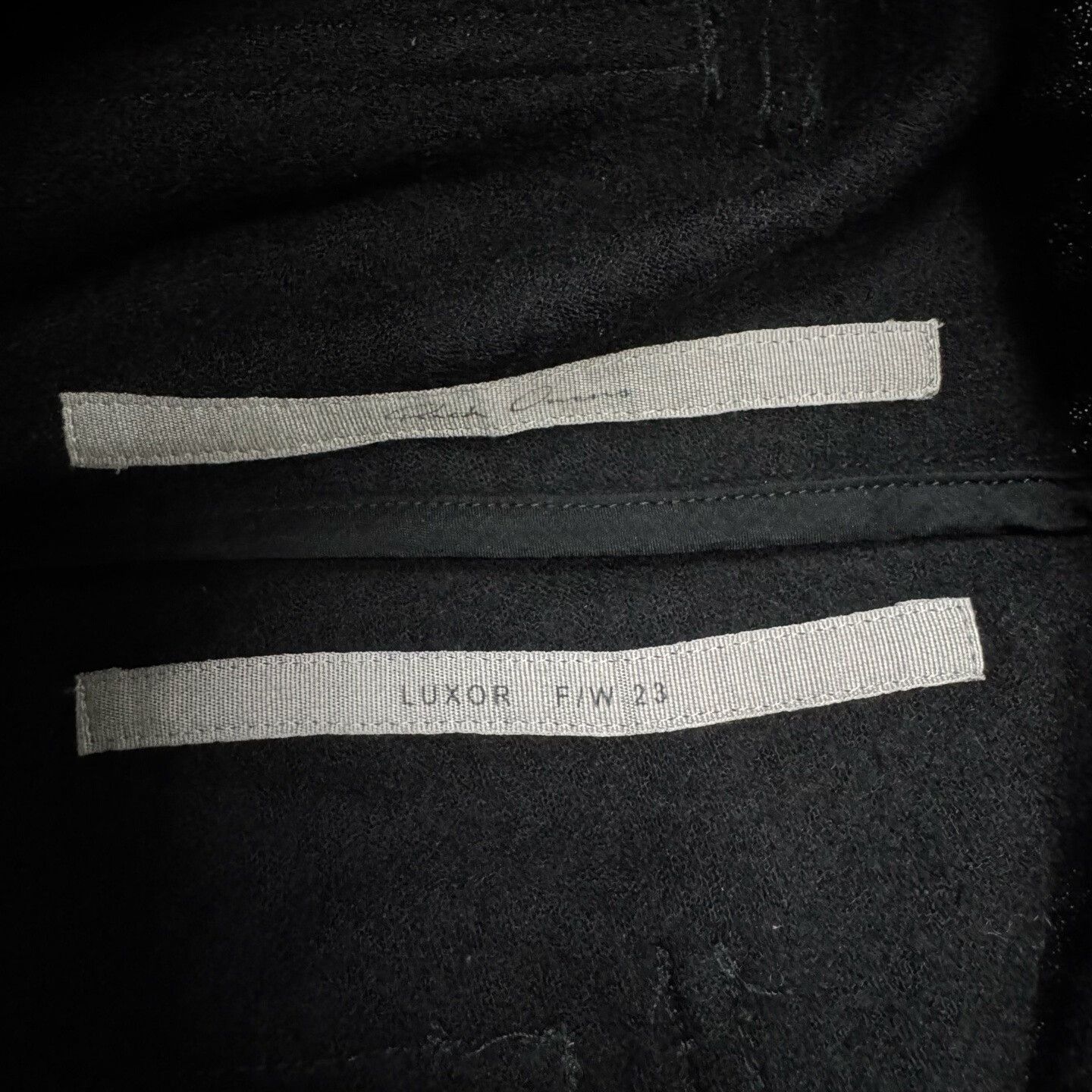 Rick Owens Rick Owens Wool Black Item 50 Men Size 40R - 4 Thumbnail