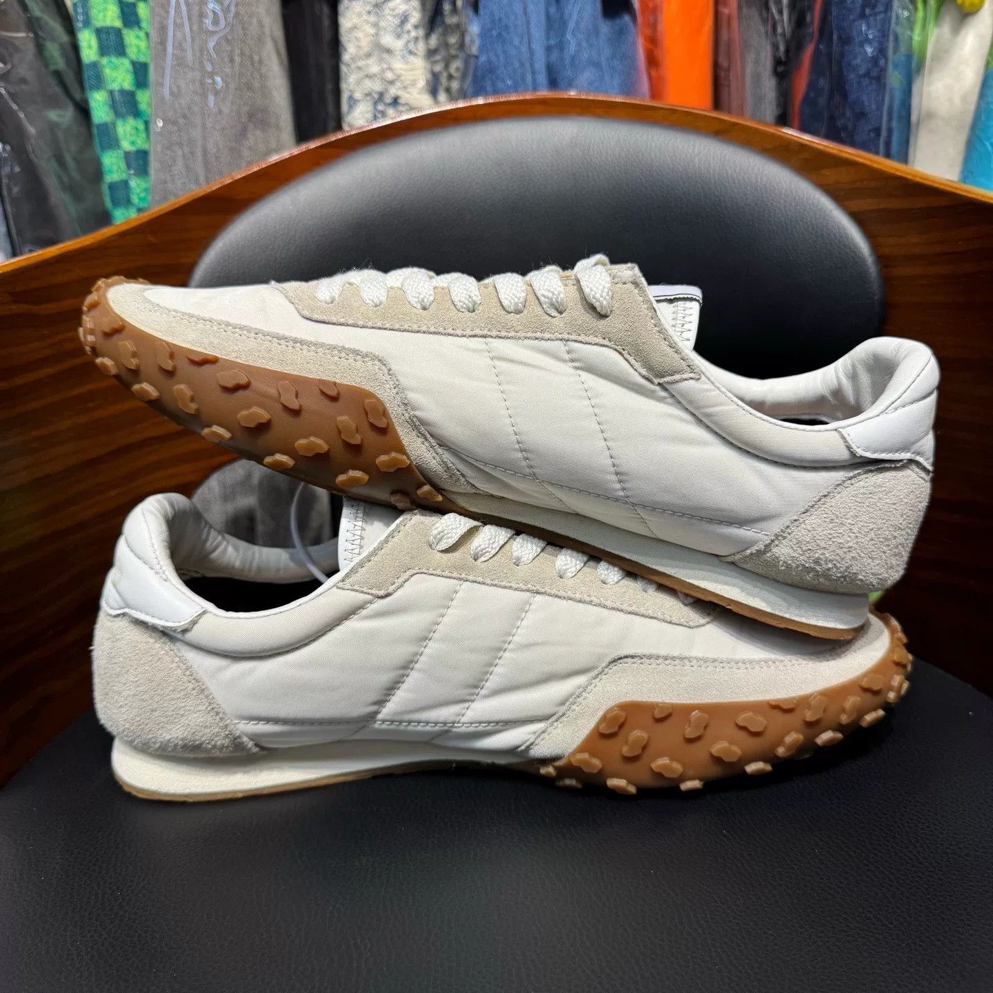 Kenzo Kenzo Tiger Embroidered White Lowtop Sneakers 42 Men Size US 9 / EU 42 - 7 Thumbnail