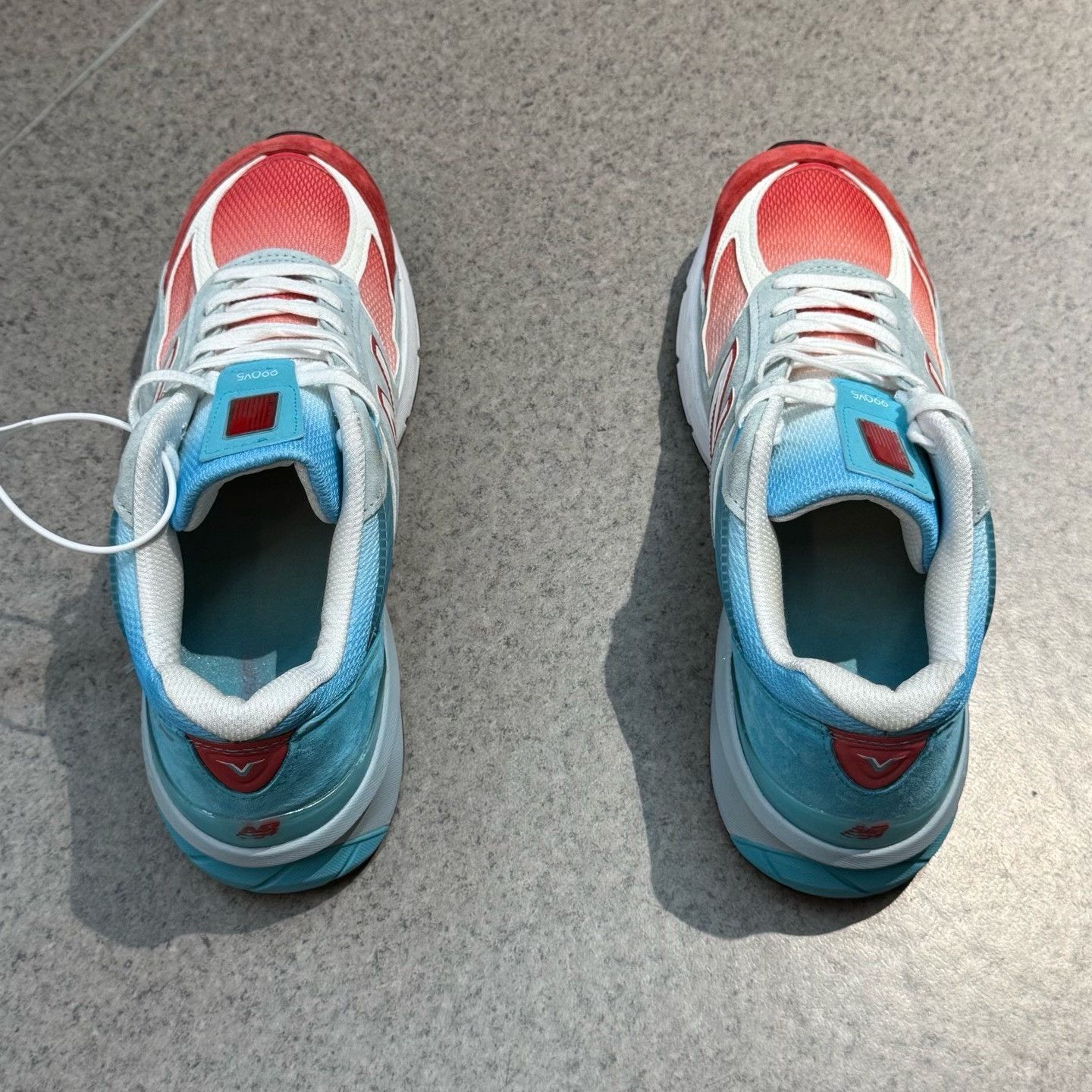 New Balance New Balance Tie-Dye Gradient Blue Lowtop Sneakers 44.5 Men Size US 11 / EU 44 - 8 Thumbnail