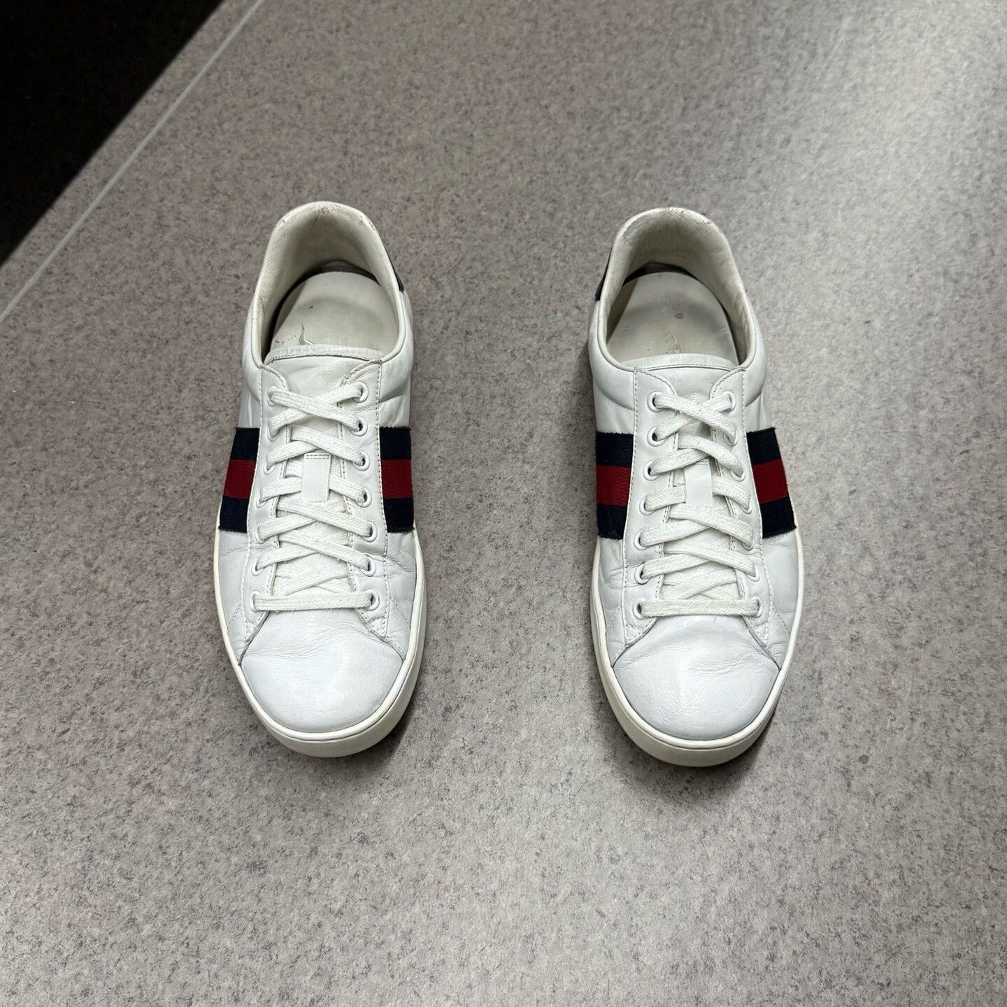 Gucci Gucci Animal Print White Lowtop Sneakers 41 Men Size US 8.5 / EU 41-42 - 5 Thumbnail