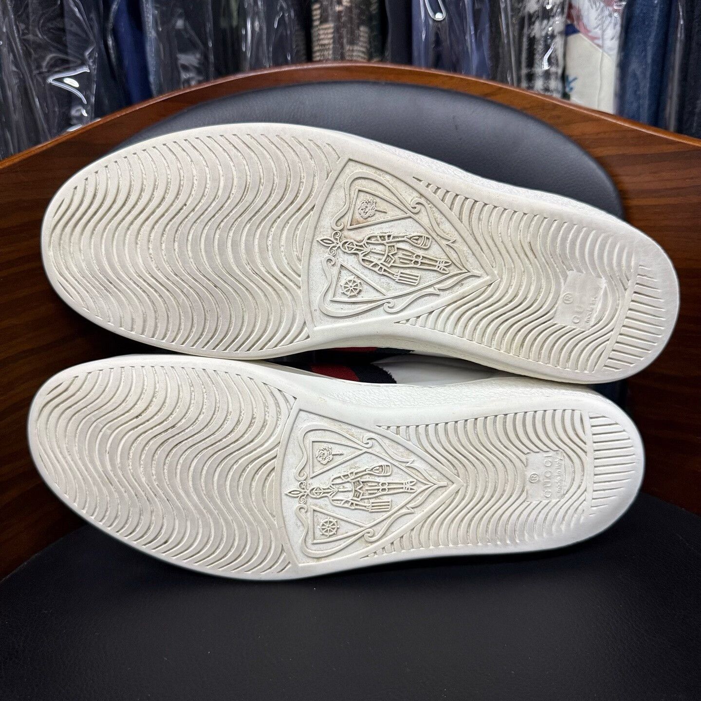 Gucci Gucci Animal Print White Lowtop Sneakers 41 Men Size US 8.5 / EU 41-42 - 9 Thumbnail