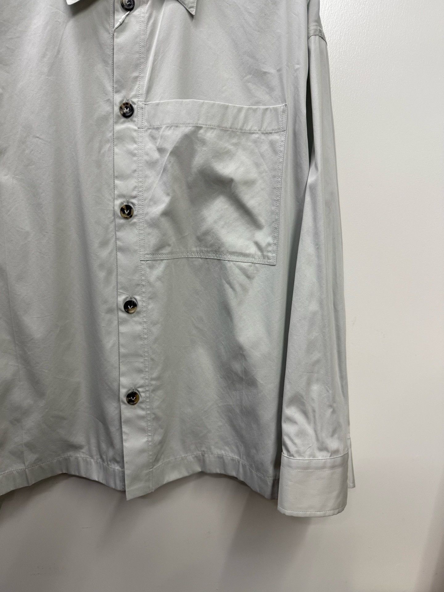 Bottega Veneta Bottega Veneta White Shirt 44 Men Size US L / EU 52-54 / 3 - 3 Thumbnail