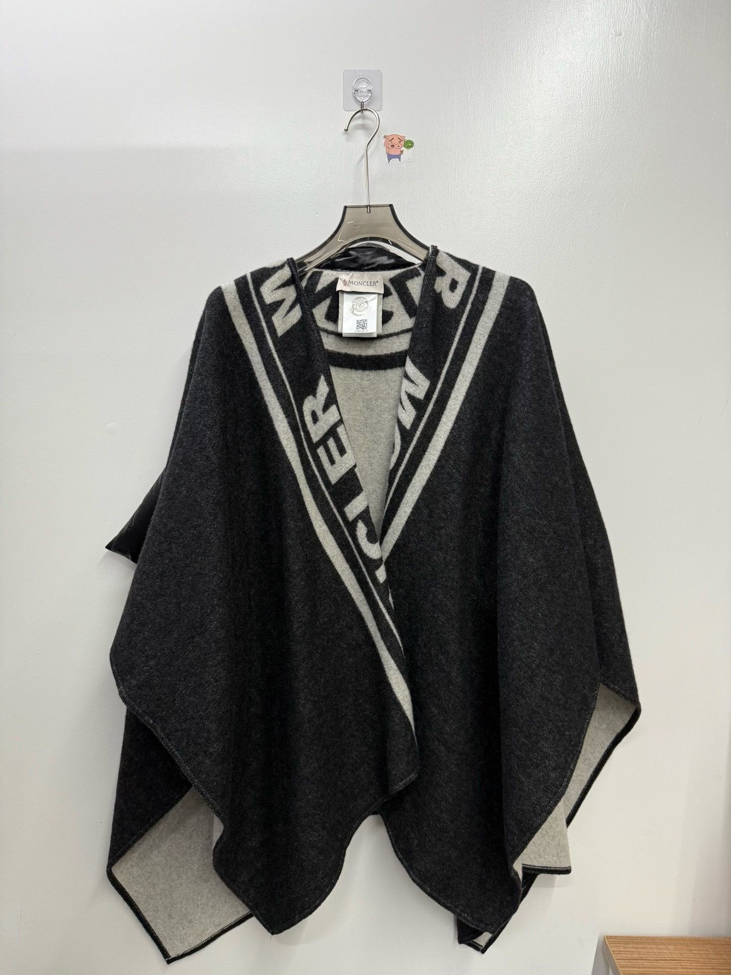 Moncler Moncler Retro Wool Scarf M Men Size ONE SIZE - 2 Thumbnail