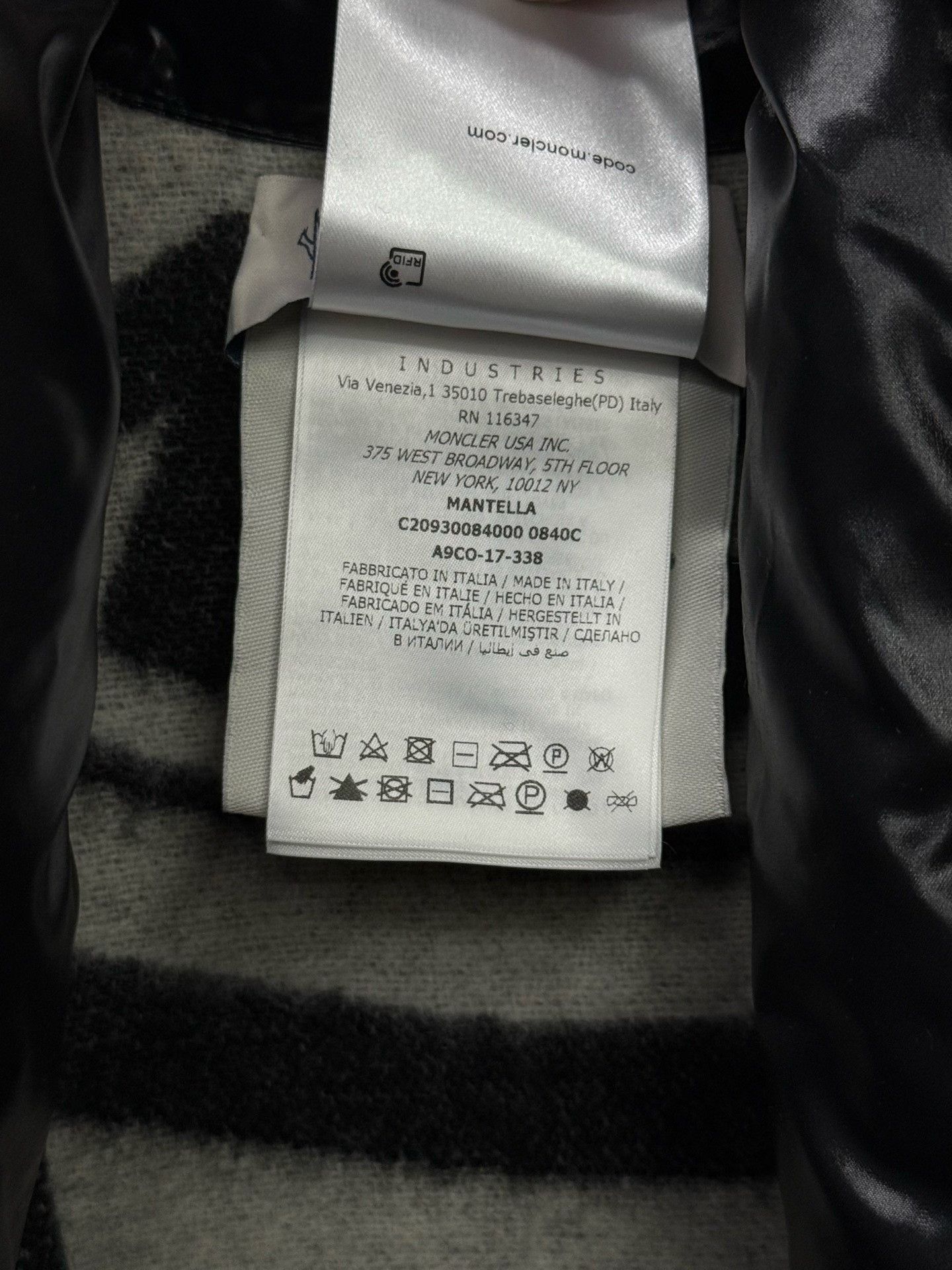 Moncler Moncler Retro Wool Scarf M Men Size ONE SIZE - 7 Thumbnail