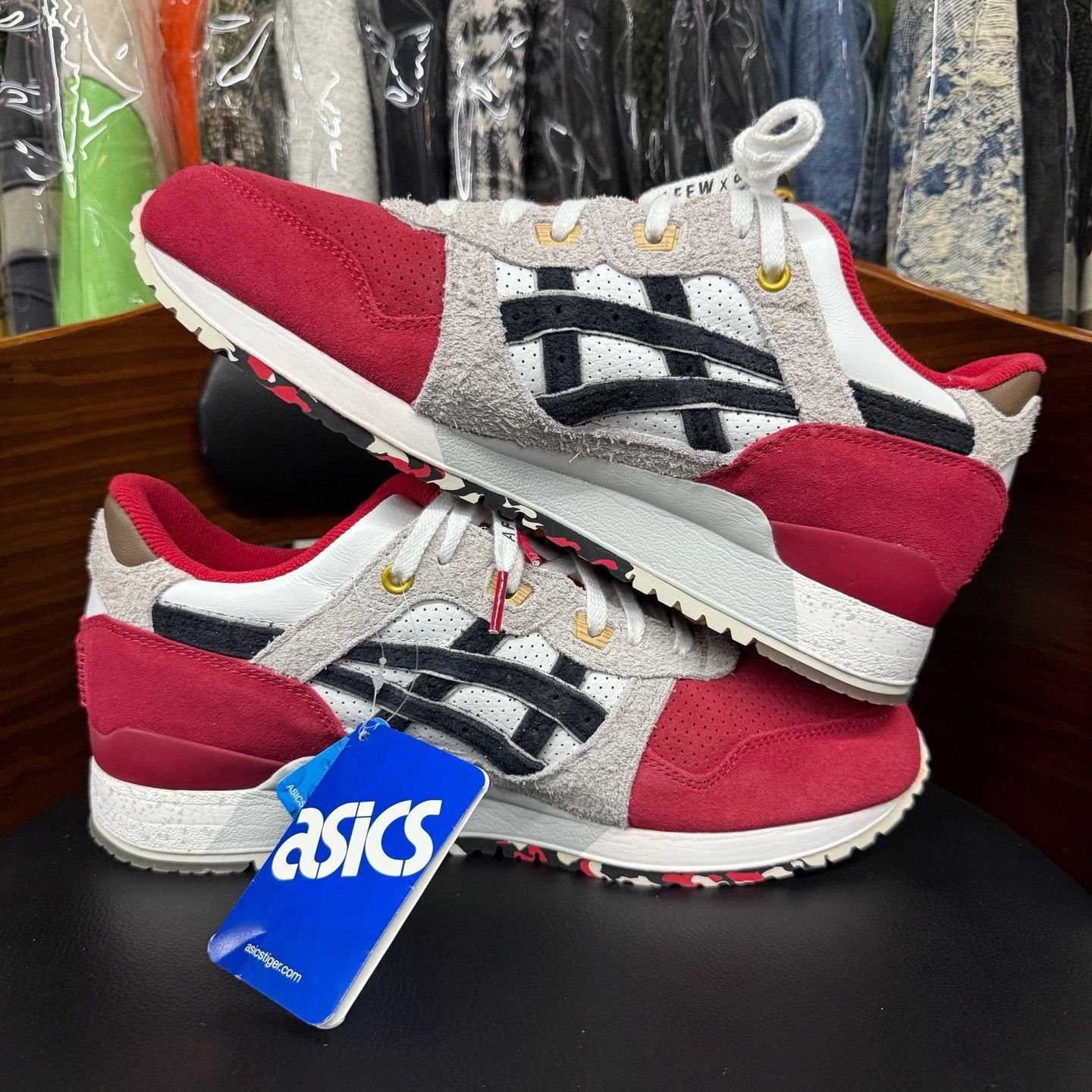 Asics Asics Collab Red Lowtop Sneakers 43 Men Size US 10 / EU 43 - 5 Thumbnail