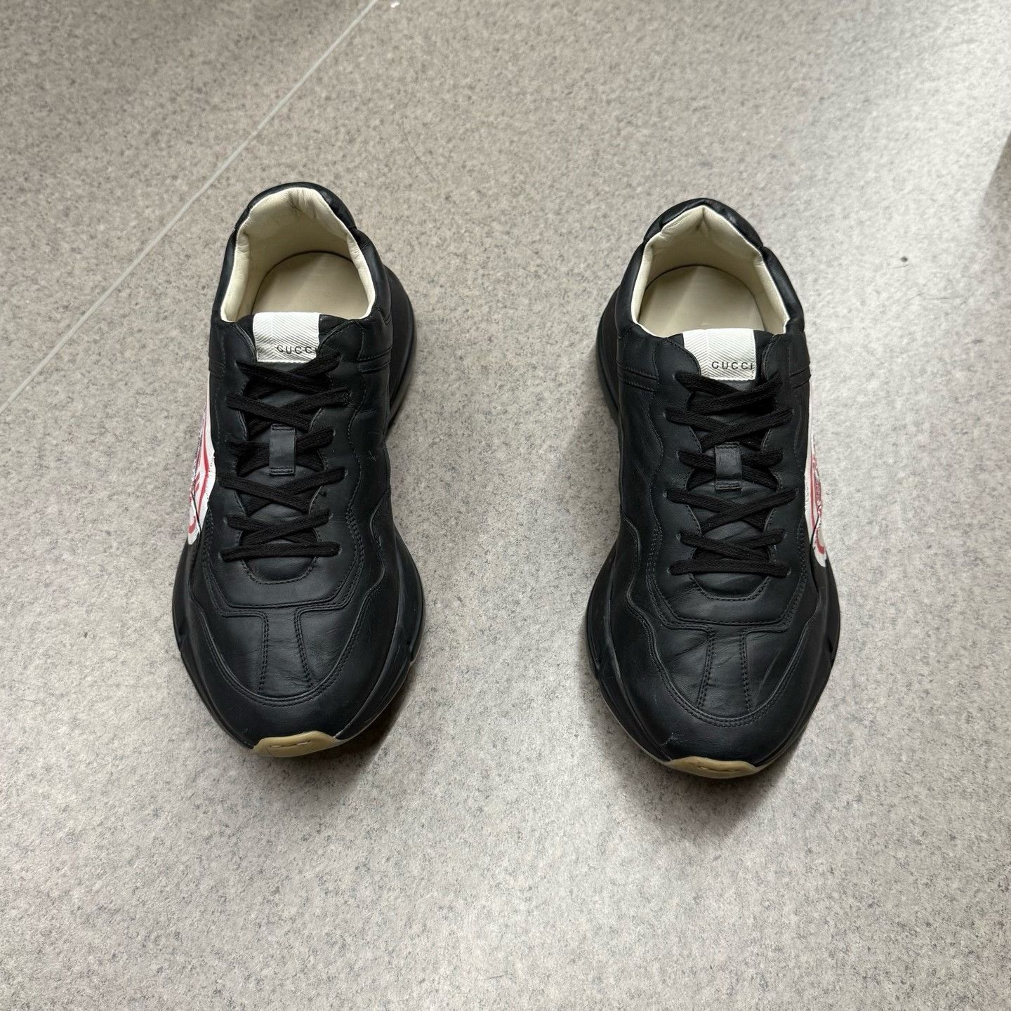 Gucci Gucci Black Lowtop Sneakers 45 Men Size US 11.5 / EU 44-45 - 5 Thumbnail