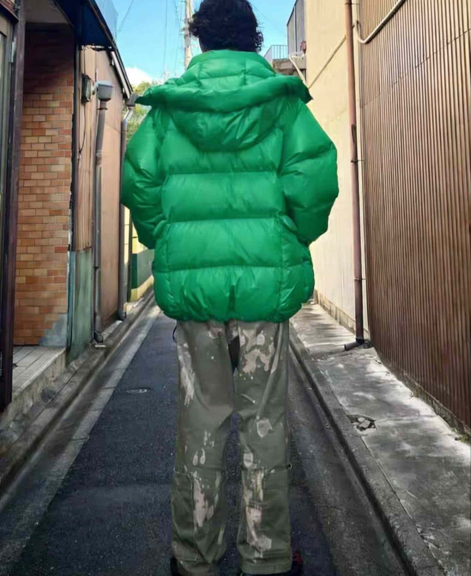 Other Waterproof Down Green Heavy Coat L Men Size US L / EU 52-54 / 3 - 9 Thumbnail